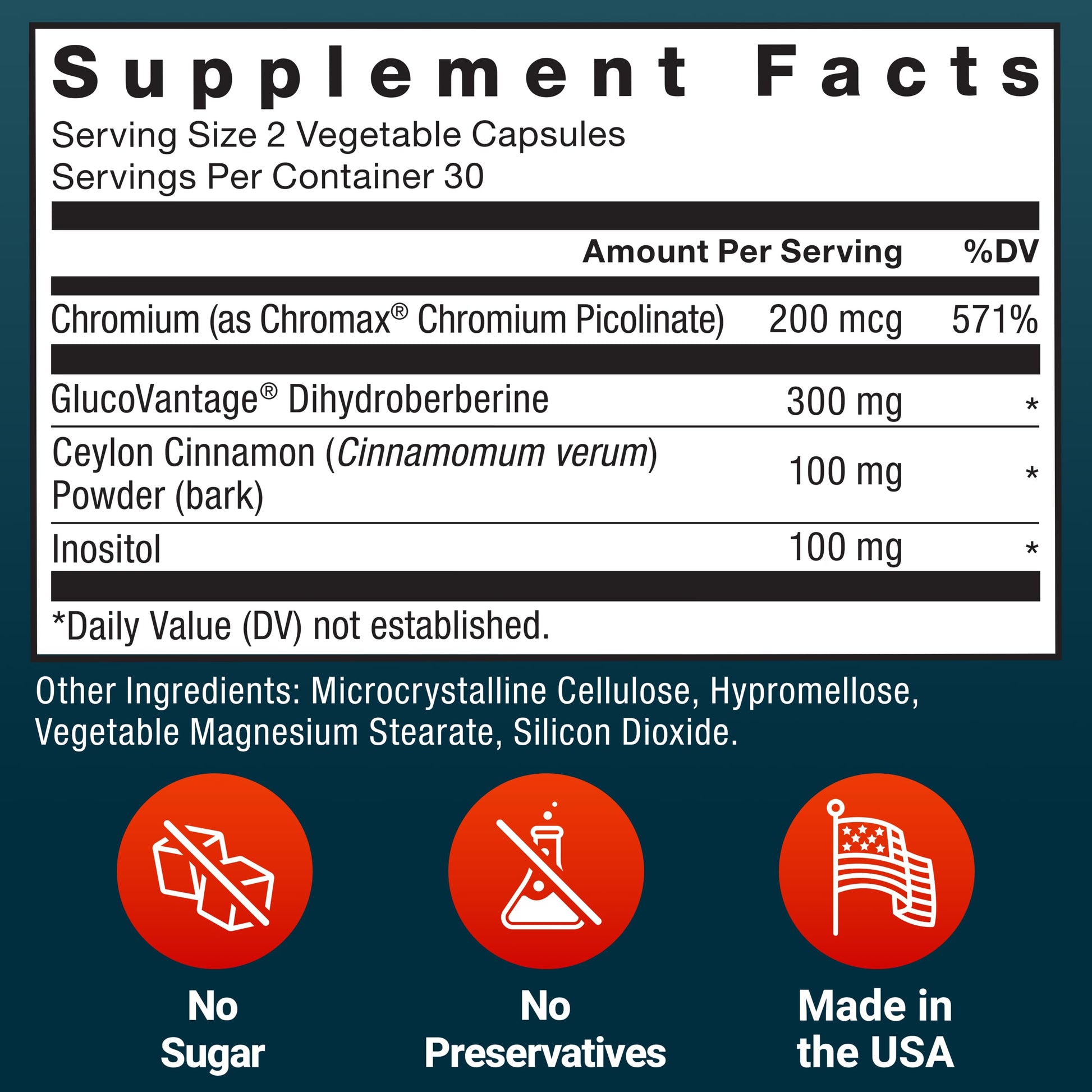 FORCE FACTOR Ultra Berberine Enhanced Absorption, with Ceylon Cinnamon, Dihydroberberine & Chromium, 5X Absorption, 2X Longer Lasting, Promote Lean Body Mass, 60 Vegetable Capsules - Medaid International