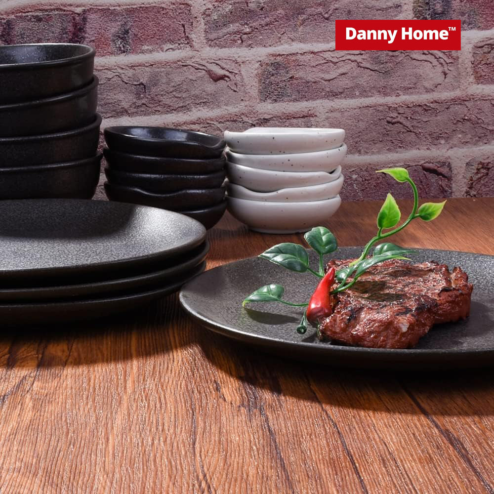 Danny Home 10.5-Inch Porcelain Dinner Plate 1-Piece