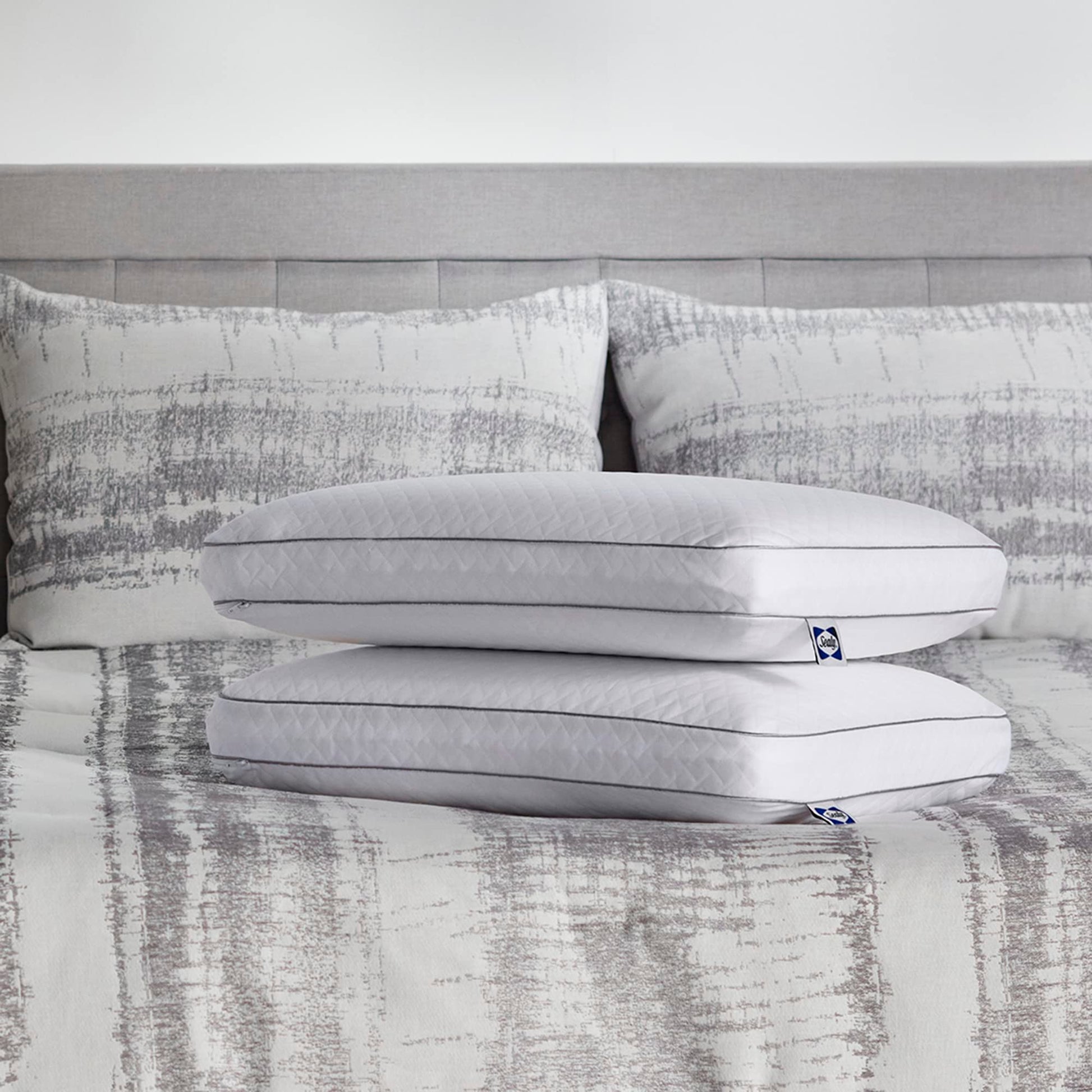 Sealy Essentials Pillow, Standard, White 2 Count - Medaid International