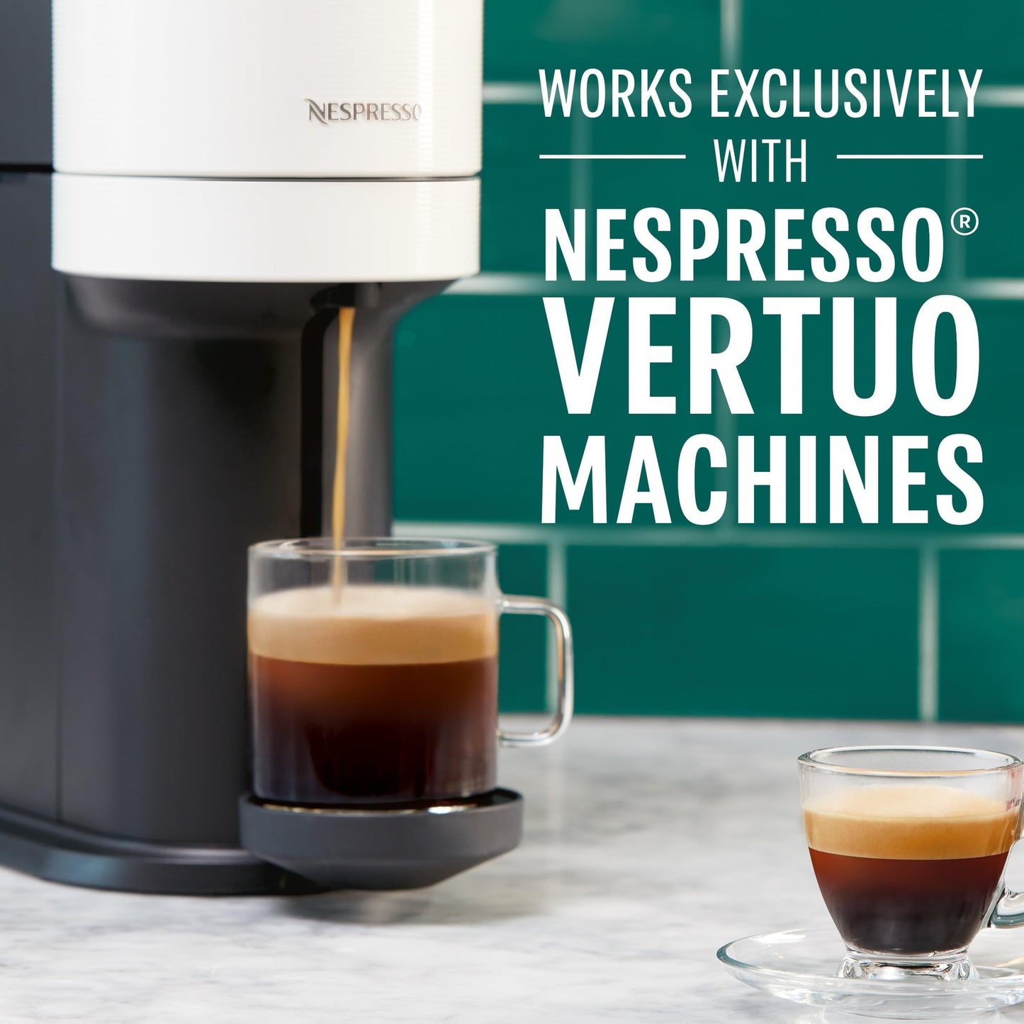 Starbucks by Nespresso Vertuo,Caramel Flavored Coffee, 32-count Coffee Pods, Brews 7.8 oz.