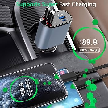 4in1 Fast Car Charger - Medaid International