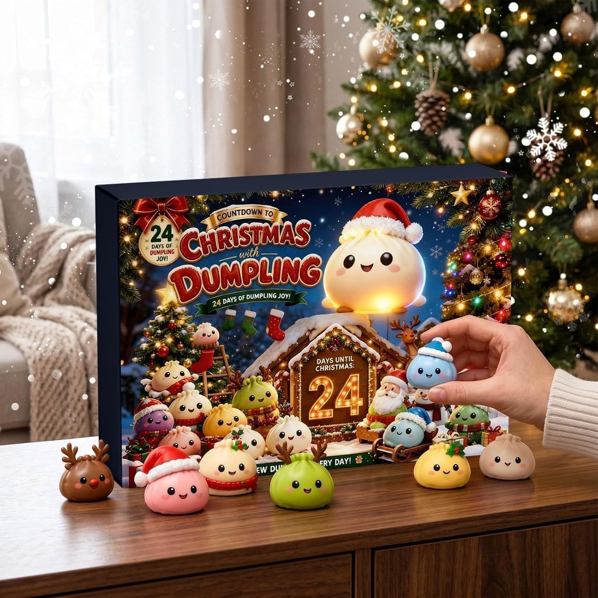 Christmas Squishies Advent Calendar 2026 24Day Countdown for Adult 24 Adorable Mini Item Surprises Sensory Fidget Toys for Adult Christmas Party Favors Gift Friends Advent Calendar Xmas 2026