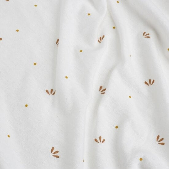 Trois Kilos Sept Cotton Fitted Crib Sheet (60x120 cm)