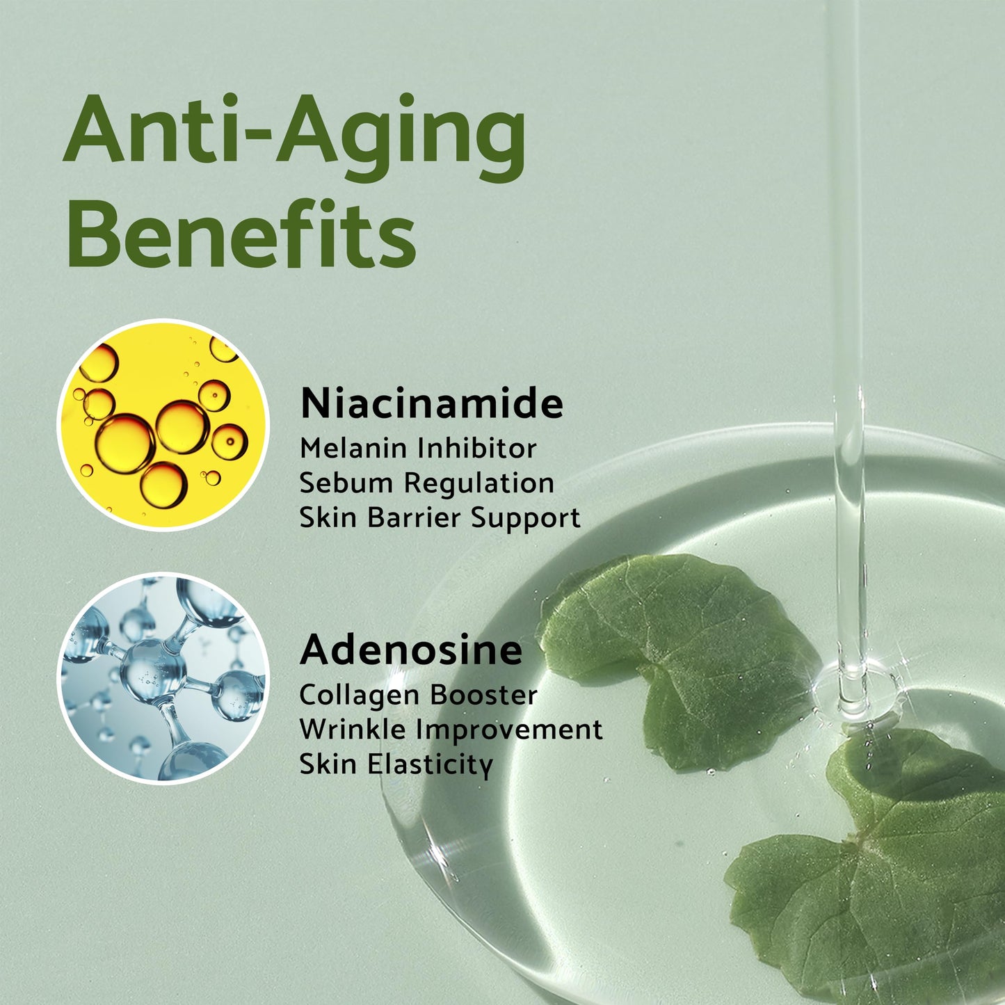 iUNIK Tea Tree Relief Facial Serum & Centella Bubble Foaming Face Cleanser Gentle Mild Soothing Calming Hydrating Ampoule Essence Acne-prone Oily Dry Skin Vegan Korean Skincare - Medaid International