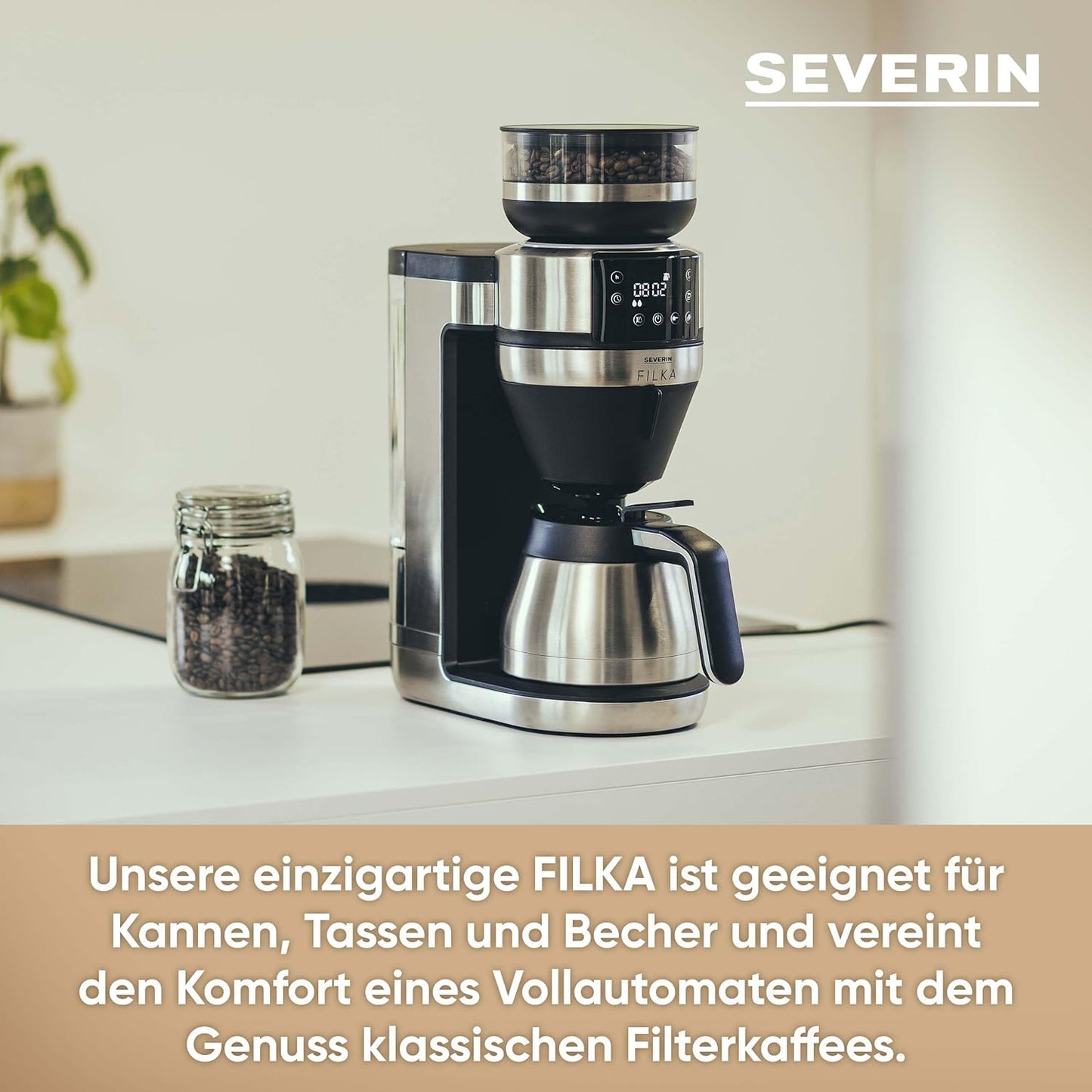 SEVERIN Filka Fully Automatic Coffee Machine