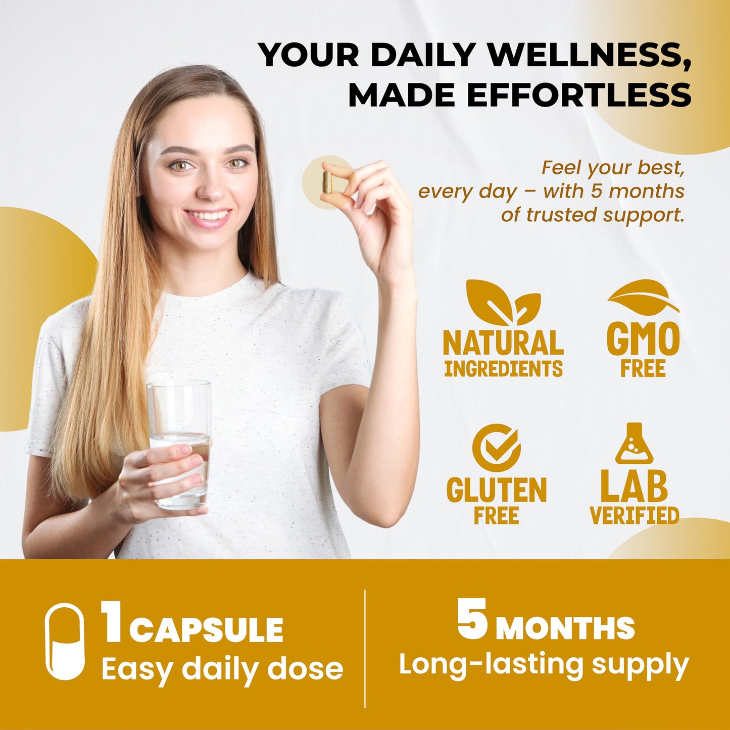 Peruana Maca Root Black, Red, Yellow | Maca Root Capsules Enhanced with Ginseng, Ashwagandha, Fenugreek | Support Stamina, Performance & Mood | 150 Capsules - Medaid International