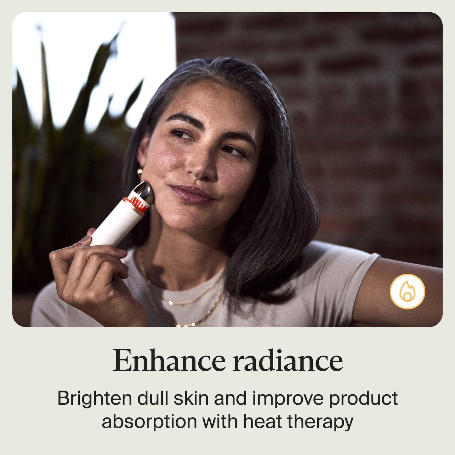 Therabody TheraFace Depuffing Wand – Cold and Heat Skincare Treatment to Depuff and Glow; Beauty Wand, Face Roller and Eye Massager for Eye Puffiness, Dark Circles and Skin Radiance (White) - Medaid International