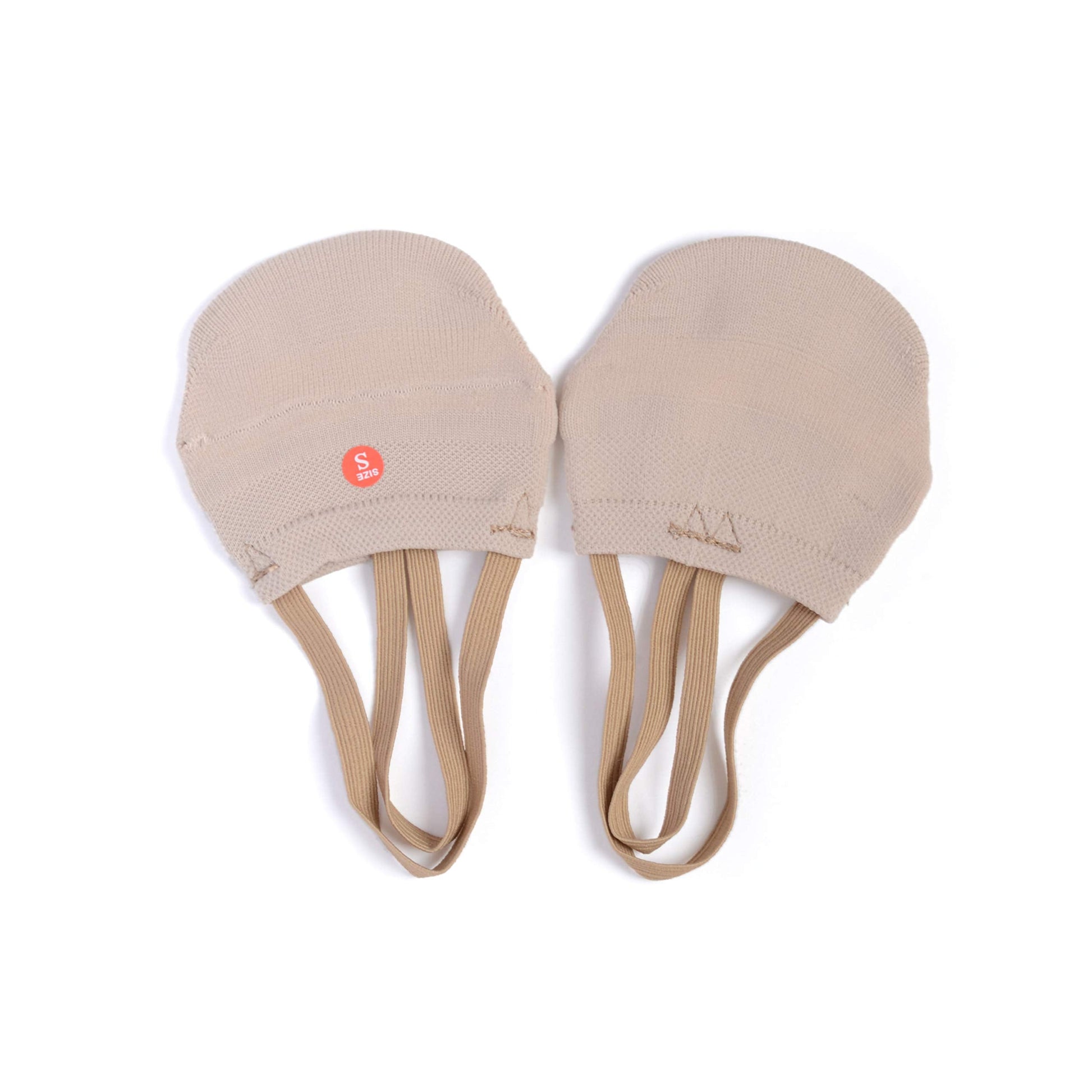 RGPros Knitted Half Sole Toe Shoes Socks for Professional Rhythmic Gymnastic Competition or Ballet Dance (S, 1 Pair) - Medaid International