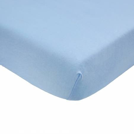 Blue Fitted Sheet 70x140cm