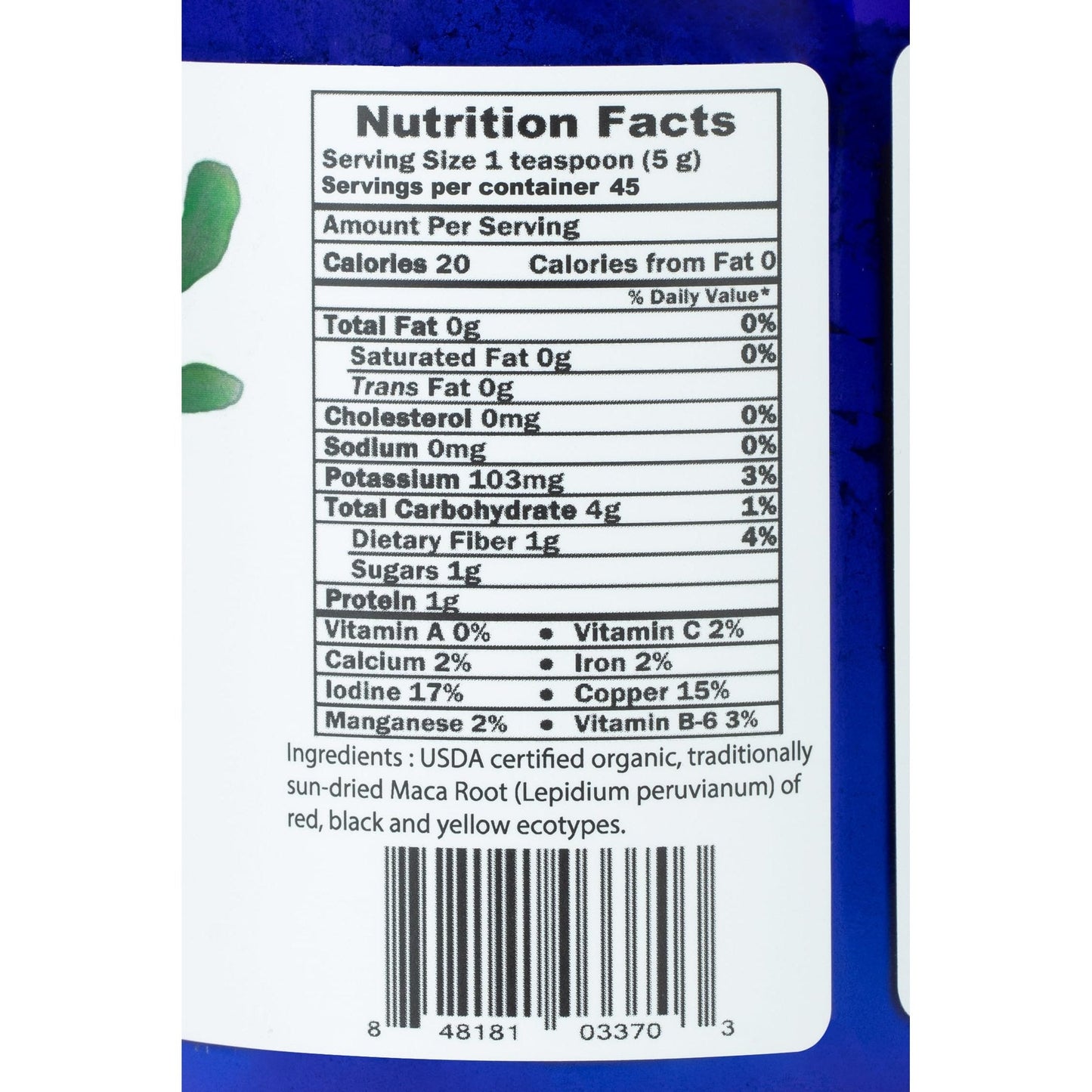 THE FOOD MOVEMENT CO. - One Maca (Organic Black, Red and Yellow maca Varieties) - 8oz - Medaid International
