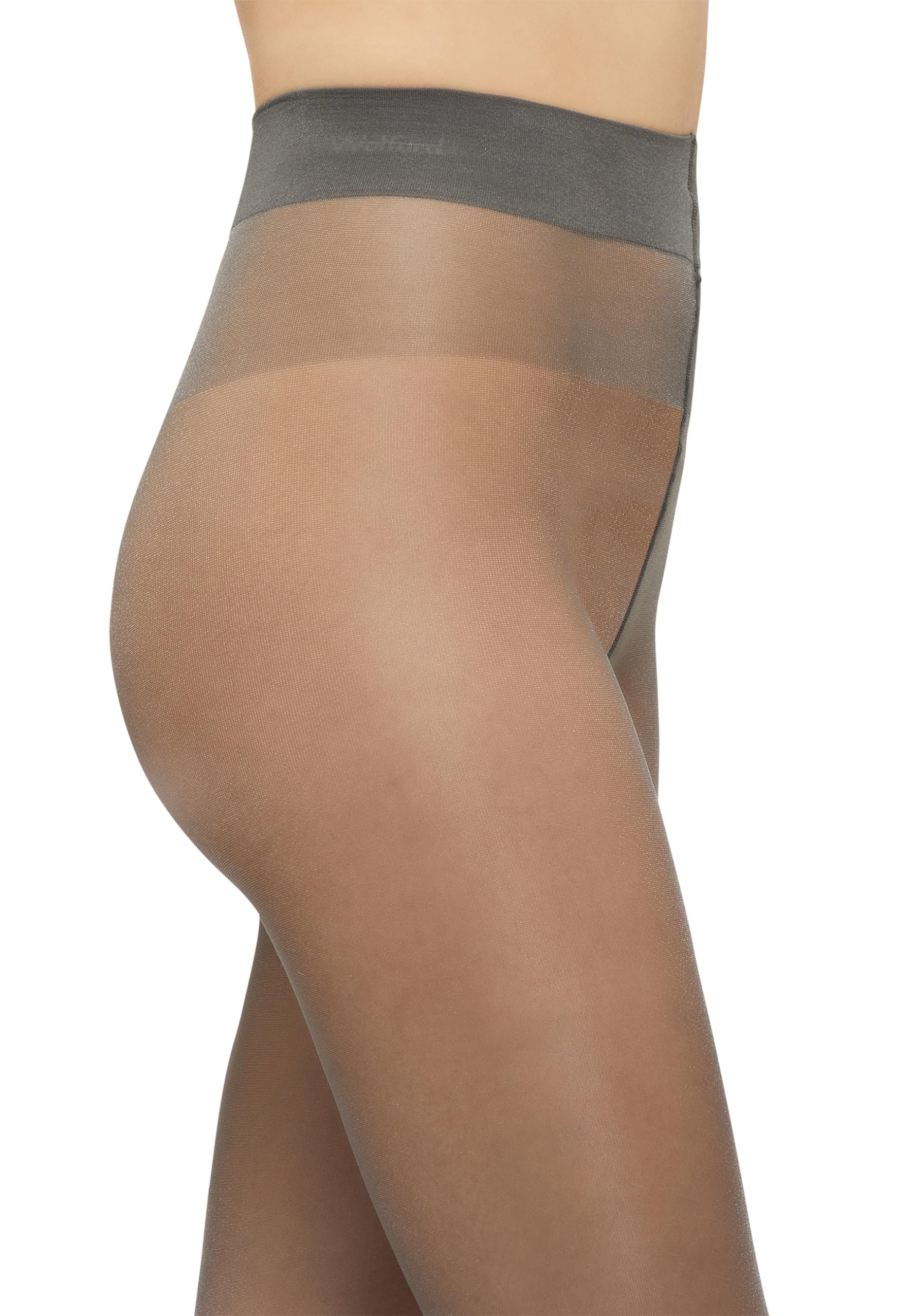 Wolford Satin Touch 20 Denier Tights For Women (Steel, Medium) - Medaid International