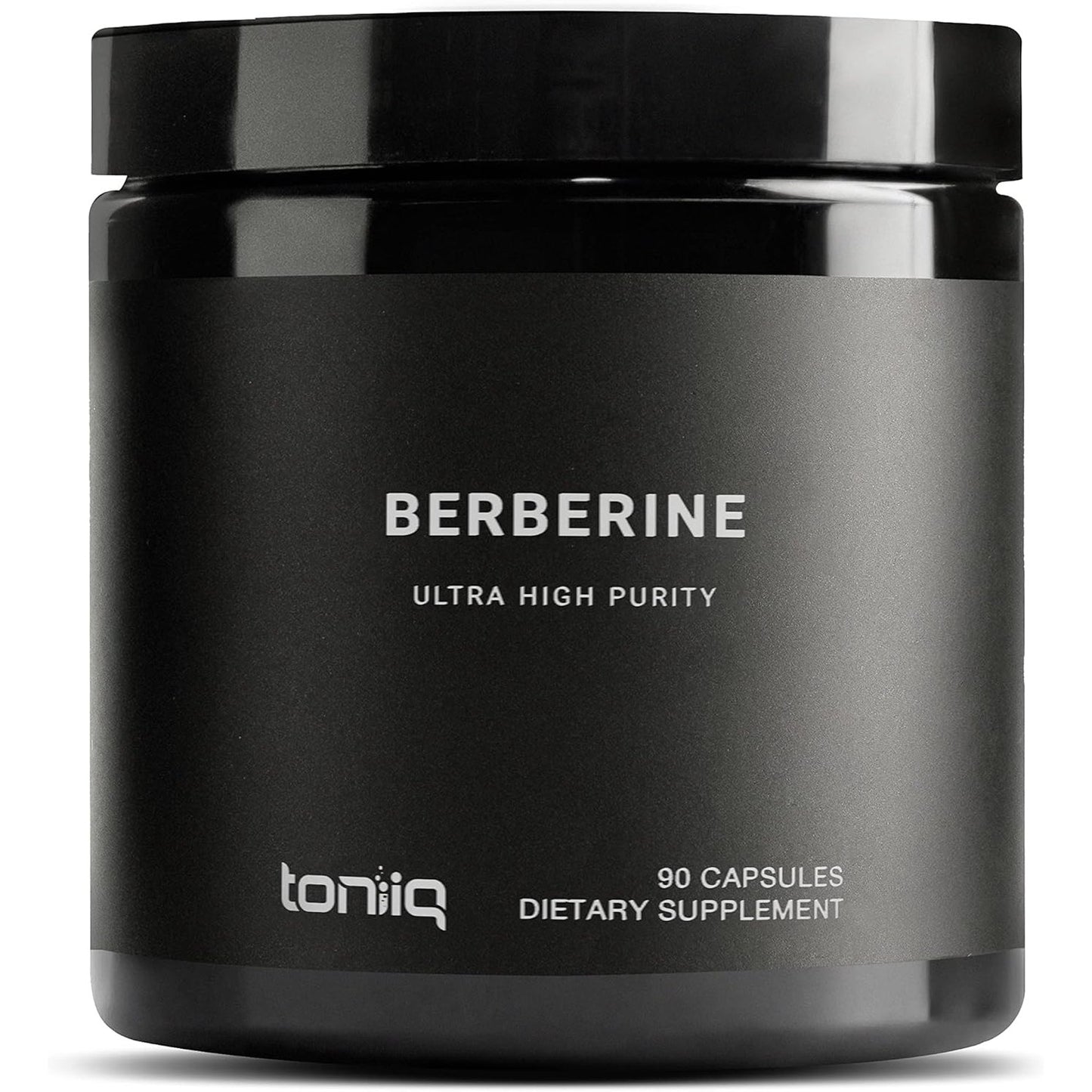 Toniiq Ultra High Strength Berberine HCl from The Himalayas - 97% Highly Purified and Bioavailable - Wild Harvested - 82:1 Concentrated Formula Berberine 500mg - 90 Veggie Capsules - Medaid International