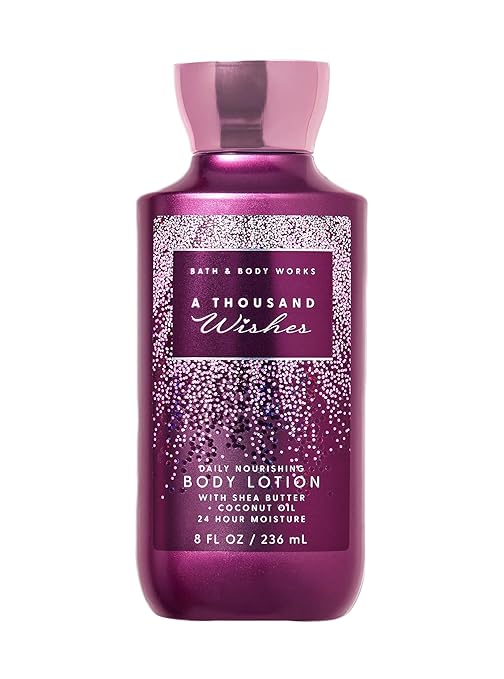Bath and Body A Thousand Wishes Gift Set for Her in Luxury Gift Box -- Full Size Boxed Gift Set of Fine Fragrance Mist (8 oz), Shower Gel Body Wash (10 oz), and Moisturizing Body Lotion (8 oz)