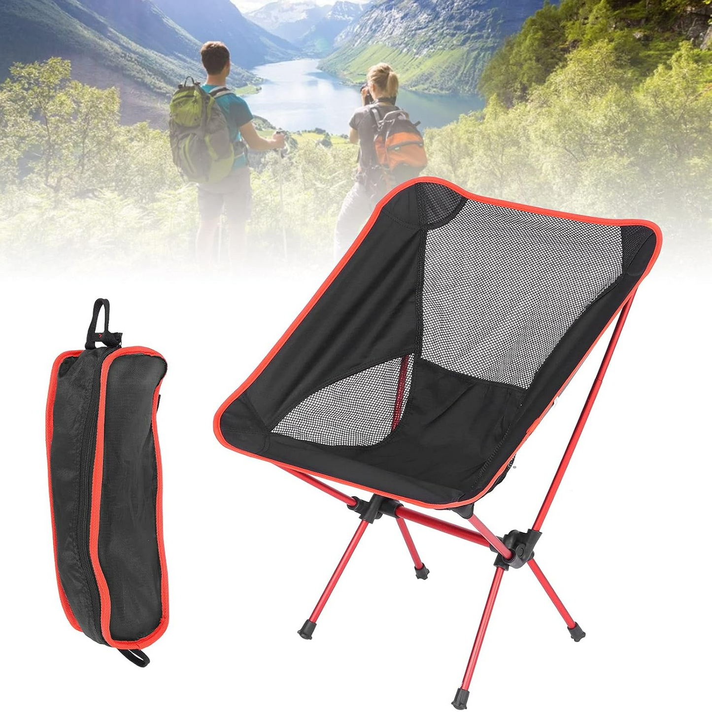 Folding Camping Chair – Portable Foldable Outdoor Seat - Medaid International