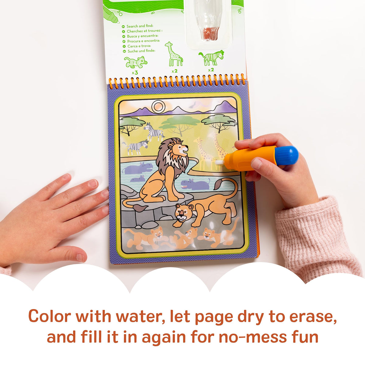 Melissa & Doug Melissa And Doug Water Wow - Safari Water Reveal Pad