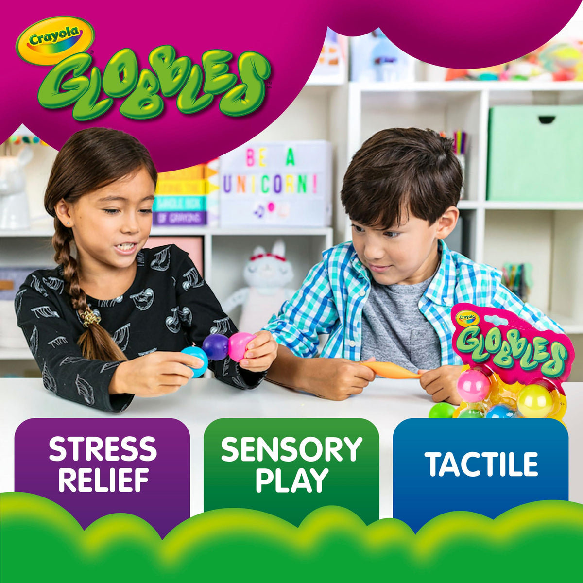 Crayola Globbles, Multi-Colour, Cy74-7294