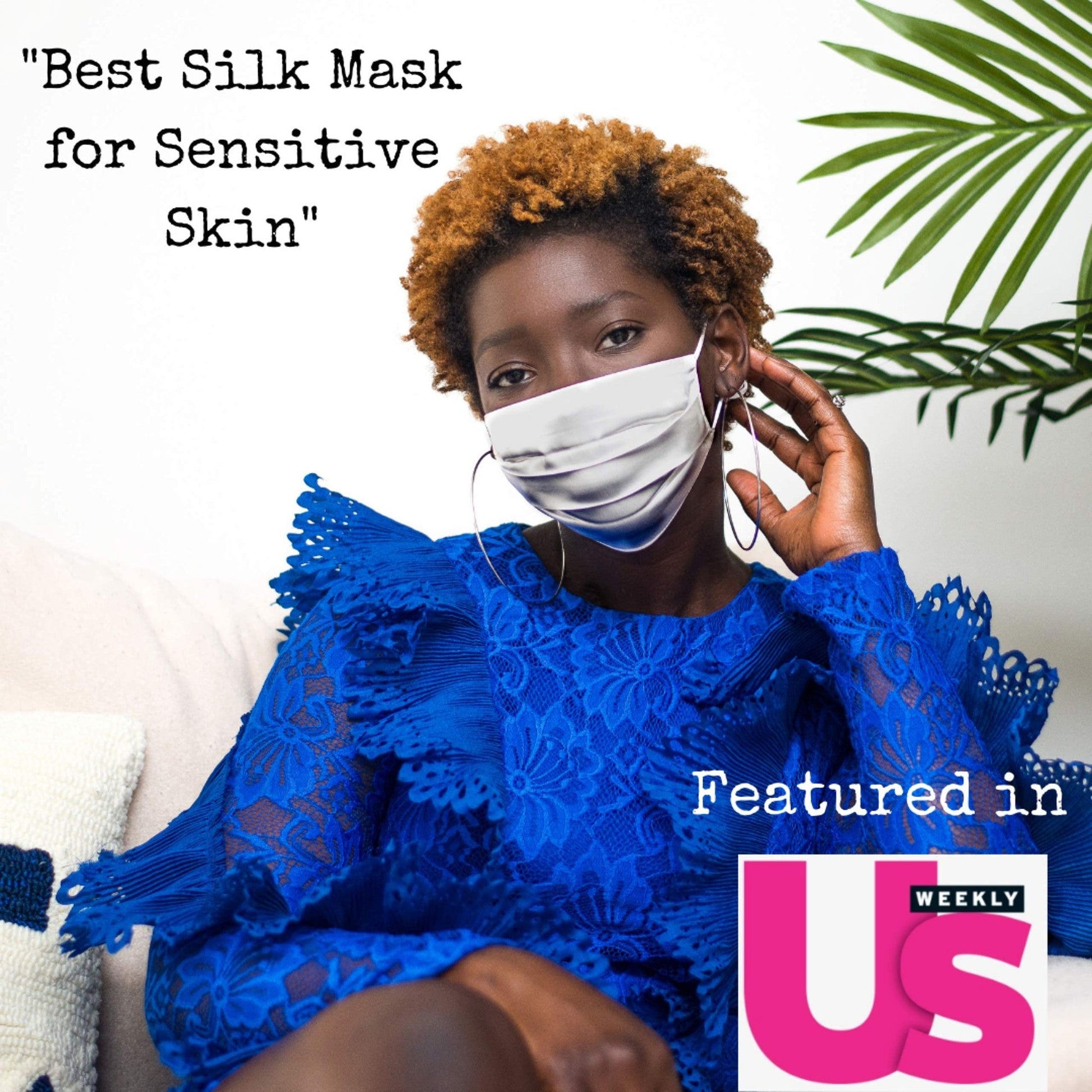 Celestial Silk Pure Silk Face Mask with Nose Wire - Reusable Pure Mulberry 22 Momme Silk Face Covering with Ear Loops, Adjustable & Washable (Black) - Medaid International