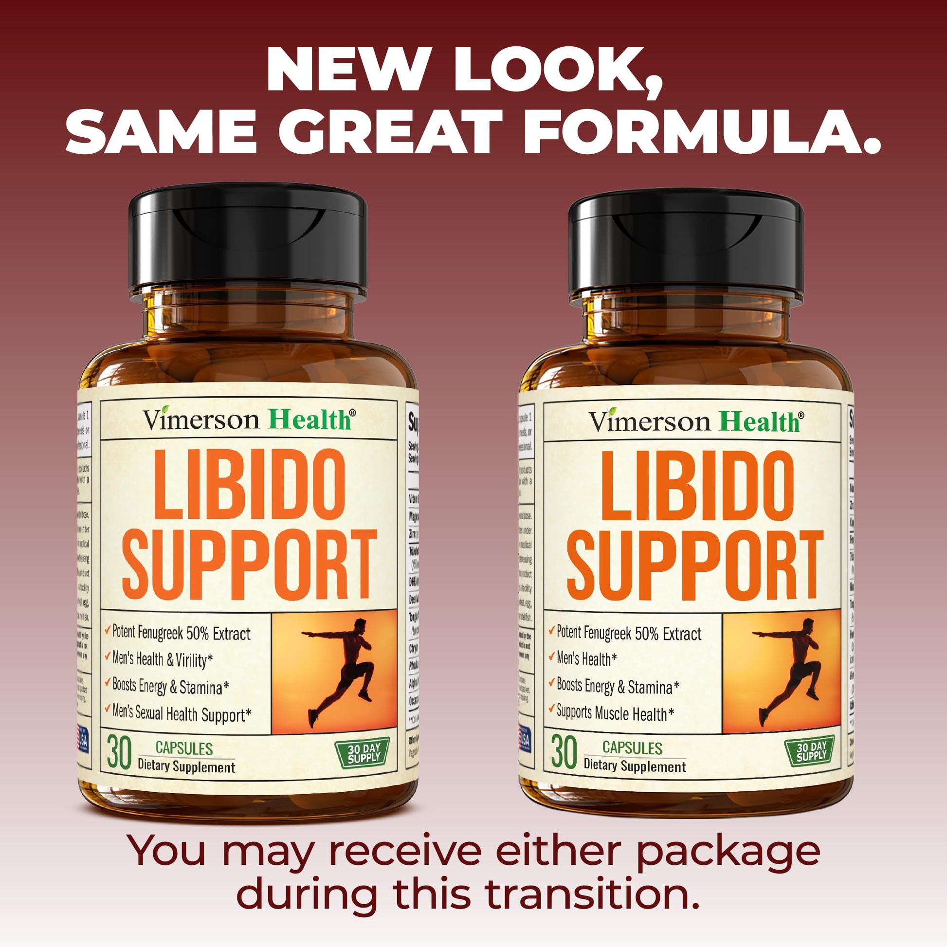 Testosterone Supplement for Men – Libido Support: Maca Root, Fenugreek, Tongkat Ali, Horny Goat Weed & Tribulus – Muscle Builder for Men – Energy, Drive & Strength – Workout Supplements – 30 Capsules - Medaid International