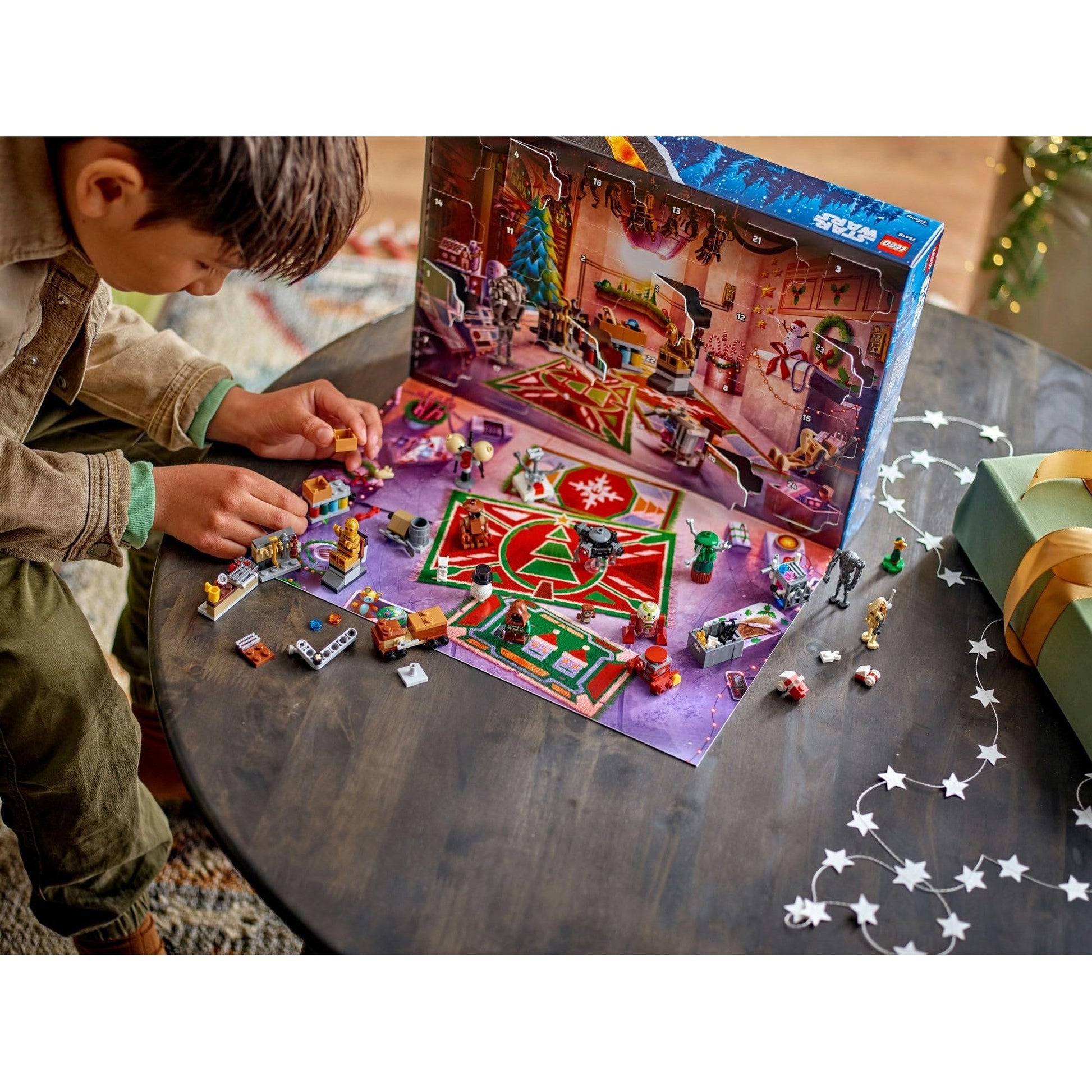 Lego 75418 Star Wars Advent Calendar 2025 Toy Birthday Present Blocks Educational Toys for Boys Girls Children 6 Years 7 Years 8 Years 9 Years Old Pretend Play Doll - Medaid International