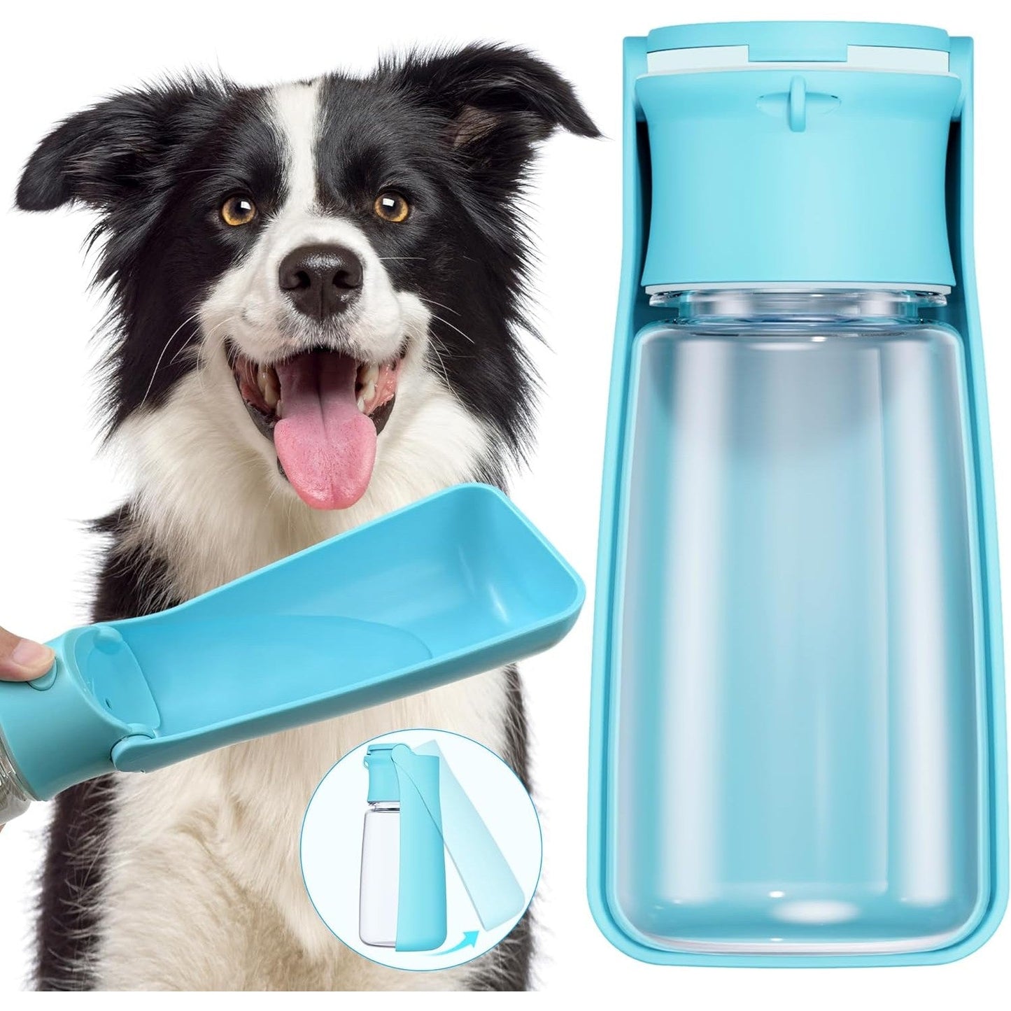 Dog Travel Water Bottle Bowl - Medaid International