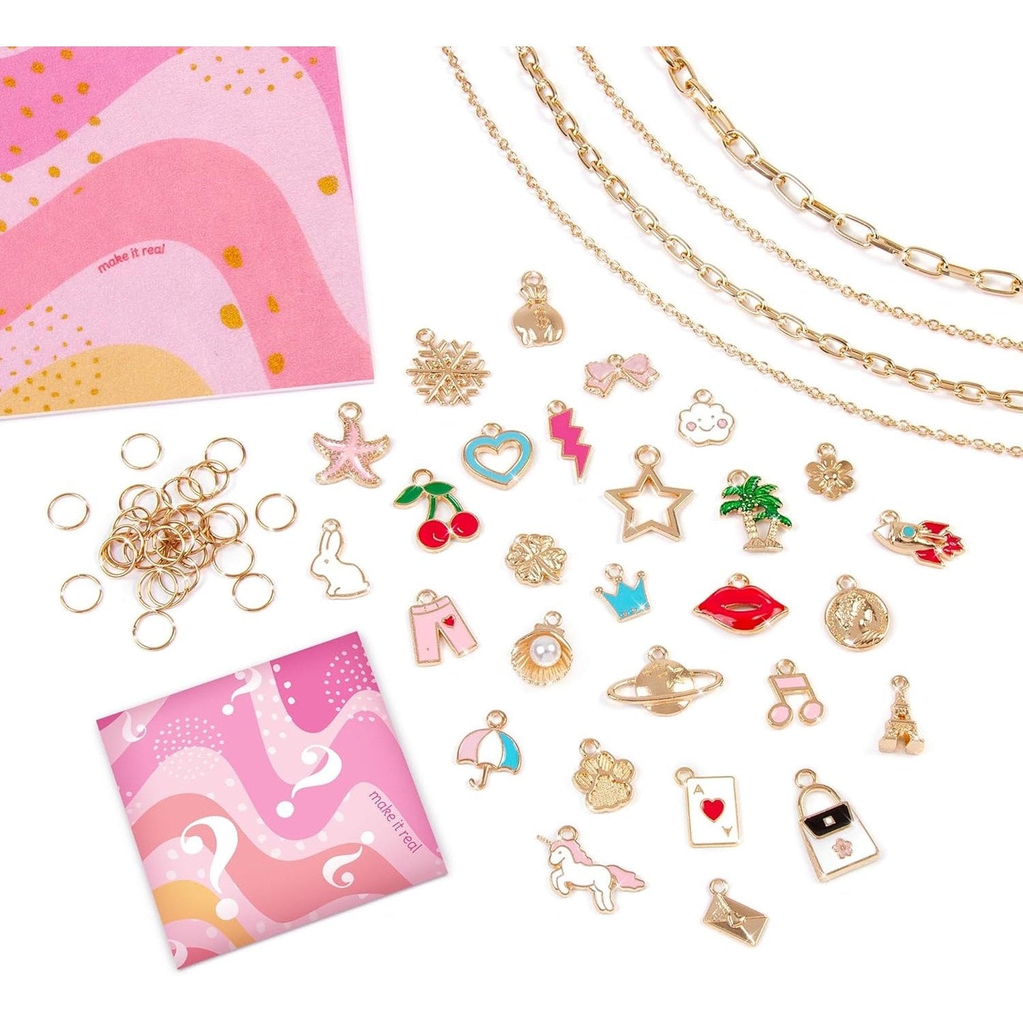Handful of Charm - 70 pc DIY Jewelry Set - Medaid International
