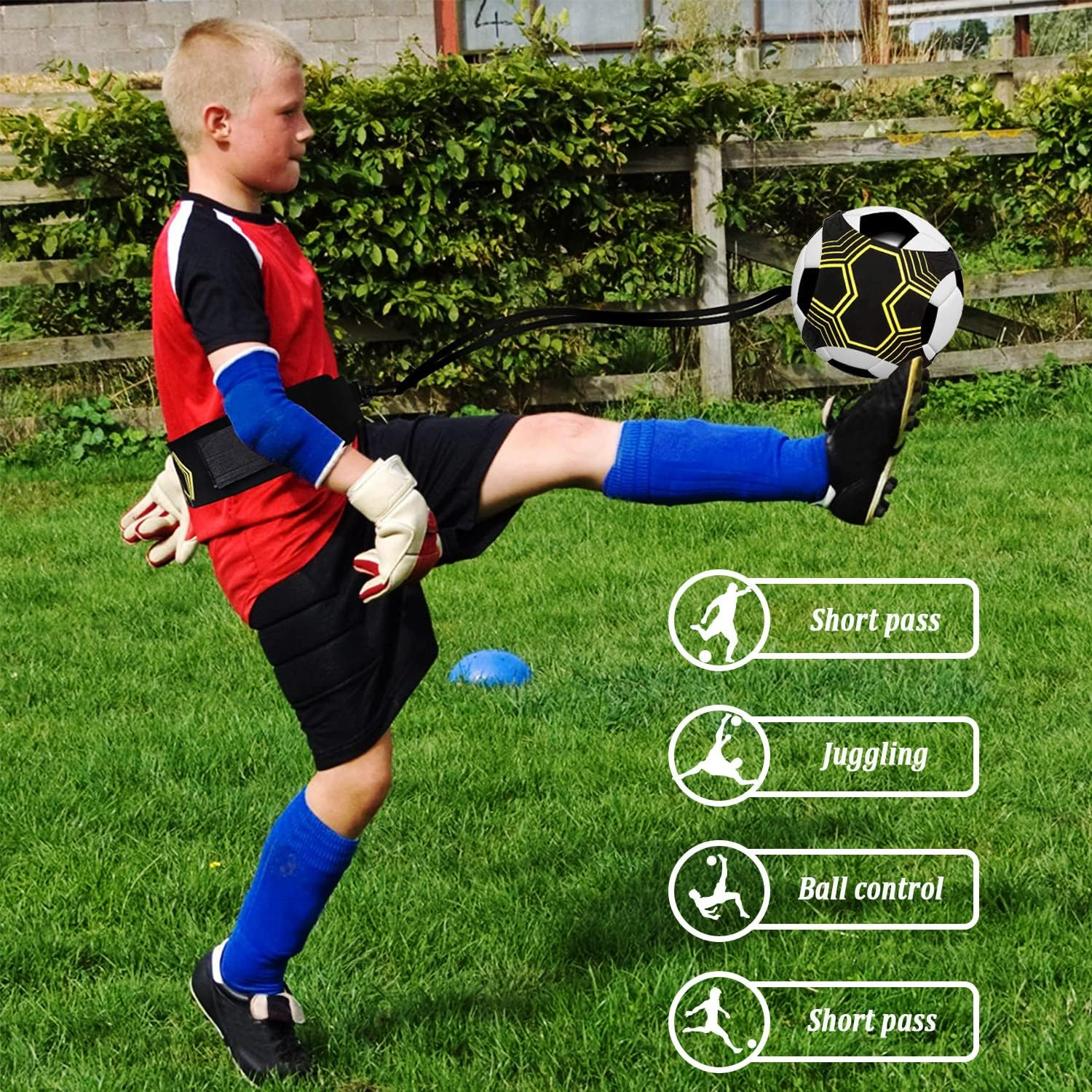 Football Kick Trainer Soccer Training Waist Belt Adjustable - Medaid International