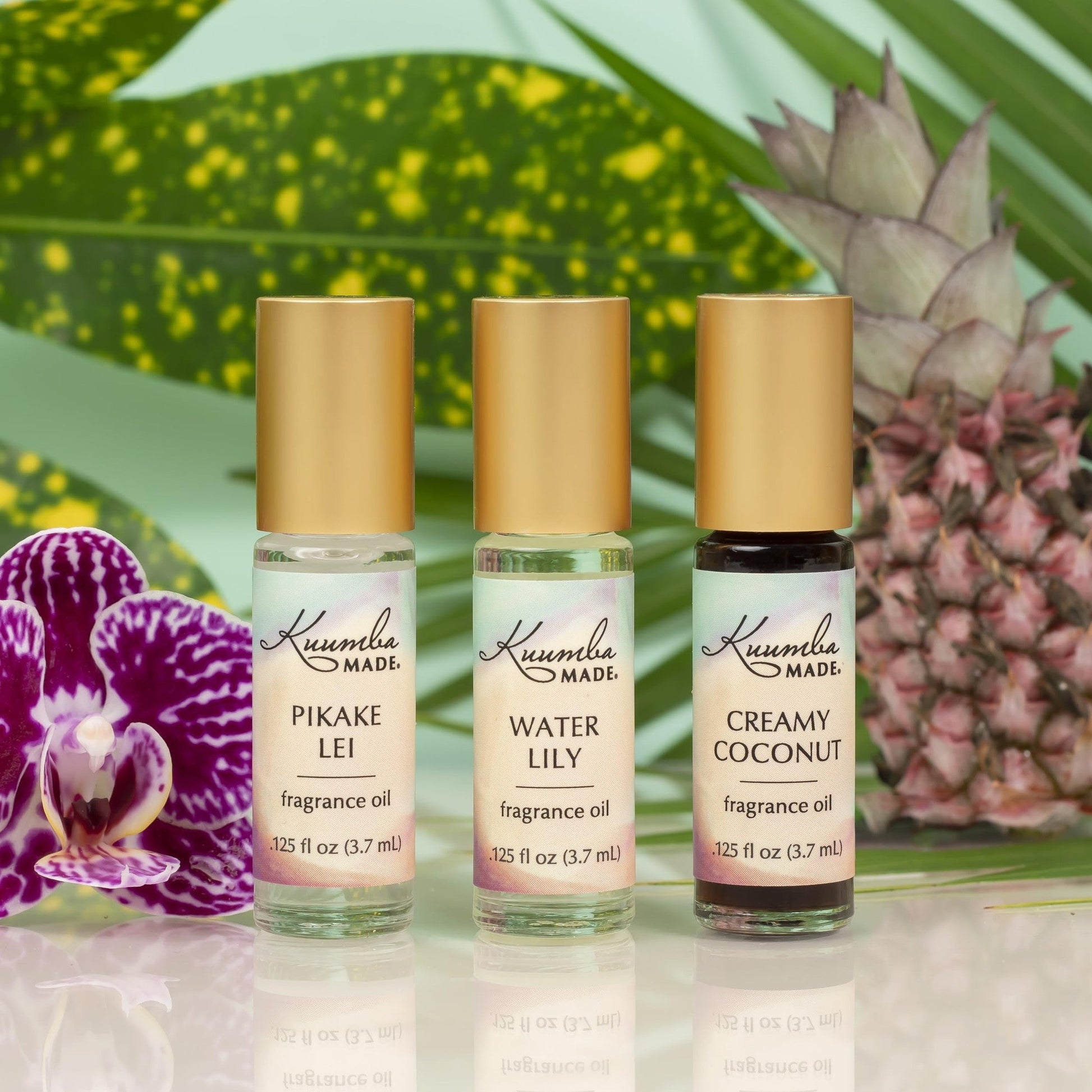 Kuumba Made Creamy Coconut Fragrance Oil Roll-On 0.13 fl oz (3.7ml) | Rollerball Perfume | Alcohol Free - Medaid International
