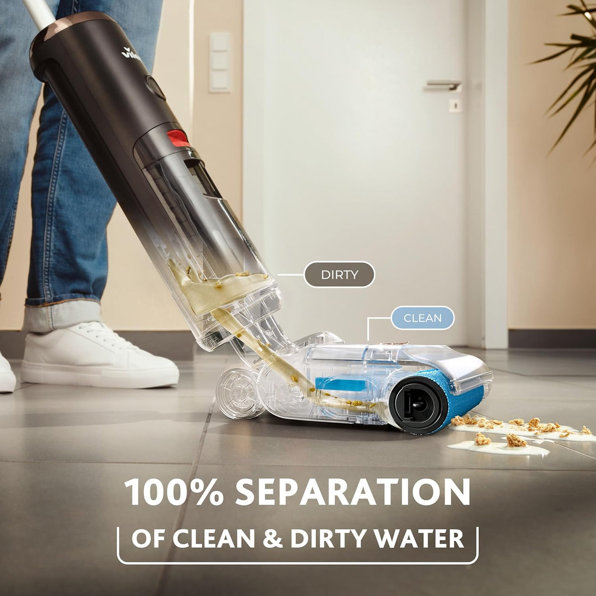 Vileda Pure Clean S5 Plus cordless vacuum cleaner