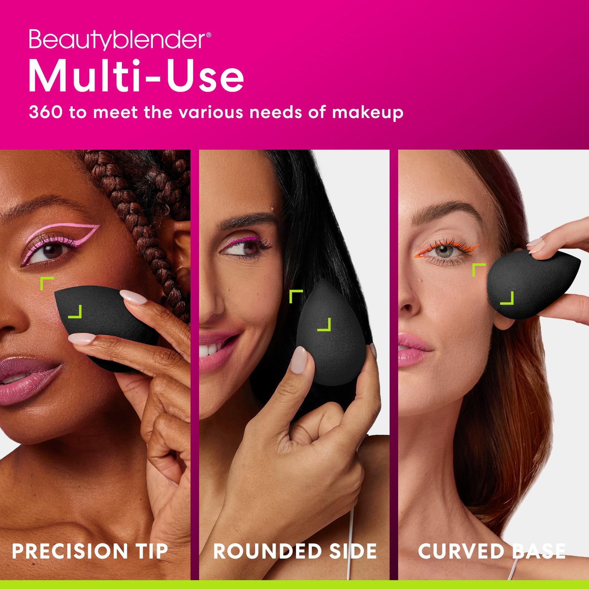 Beautyblender® | Pro Blender Makeup Sponge | Blend Liquid Foundations, Powders and Creams | Streak Free Application | Vegan, Cruelty Free | Made in USA - Medaid International