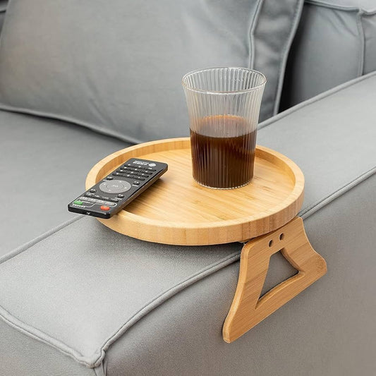 Couch Armrest Adjustable Table طاولة مسند ذراع الأريكة قابلة للتعديل