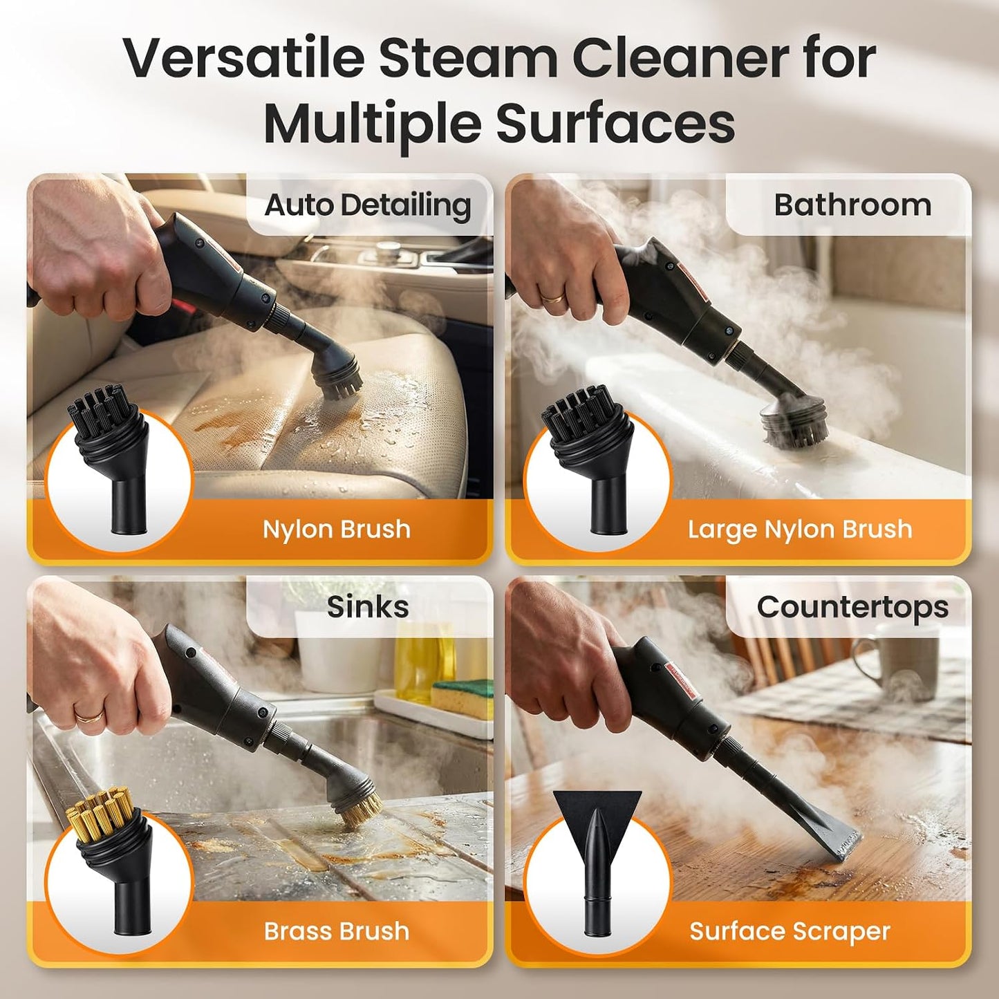 Portable Steam Cleaner (202625c)