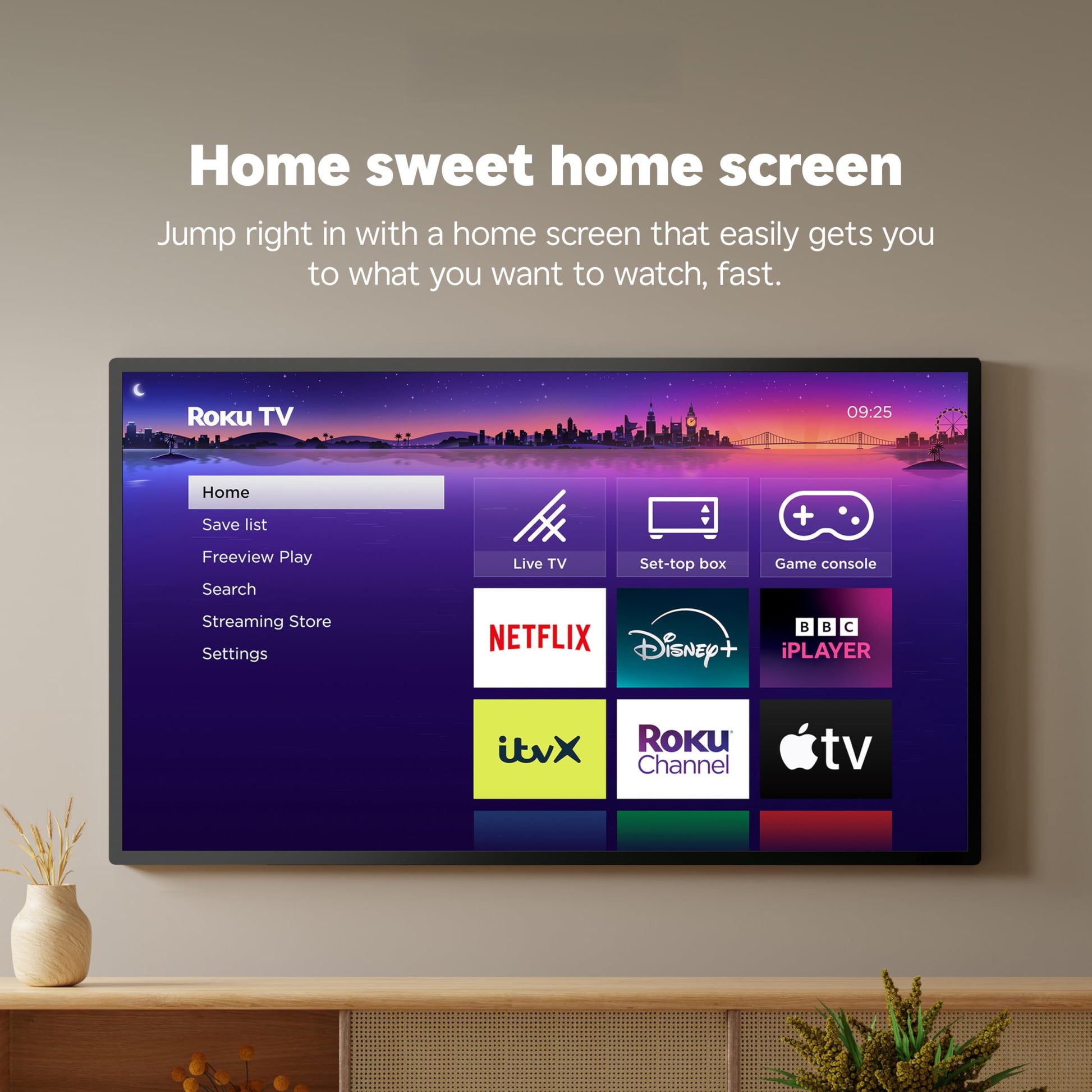 Roku® Streaming Stick™ 2025 – HD Roku Streaming Device for TV with Voice Remote – Free and Live TV - Medaid International