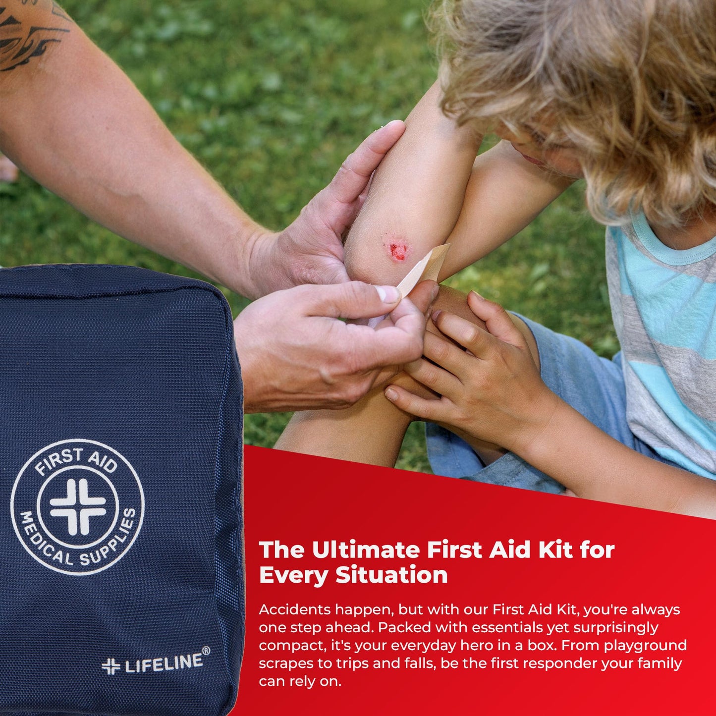 All-in-One 4 Person, LifeStraw Go, 72 Hour Bug Out Bag Emergency Survival Kit for Family. Be Prepared for Hurricanes, Floods, Tsunami, Other Disasters