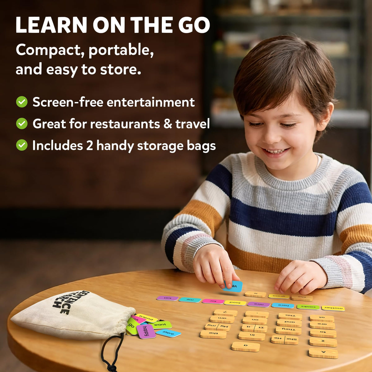 Skillmatics Sentence Search – Educational Board Game, Learning Toy for Kids