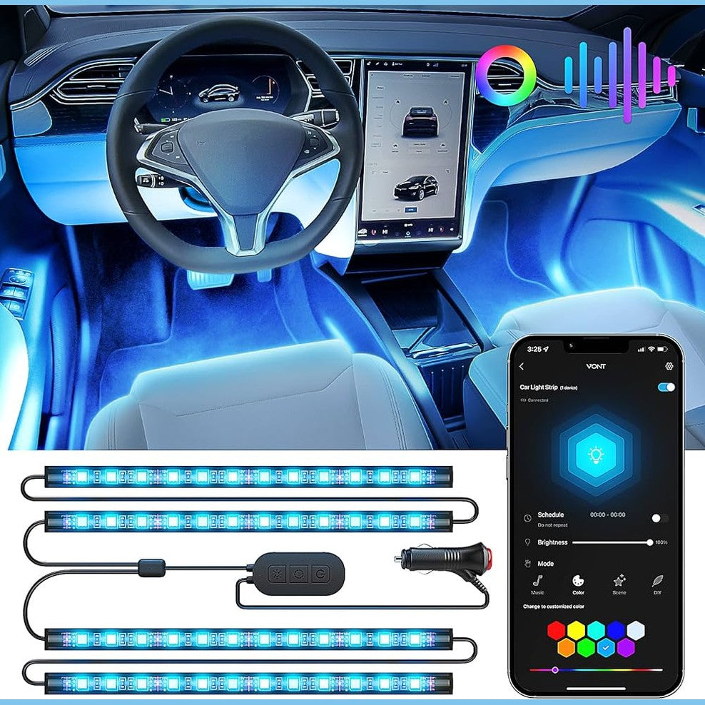 Car Magnetic LED Lights