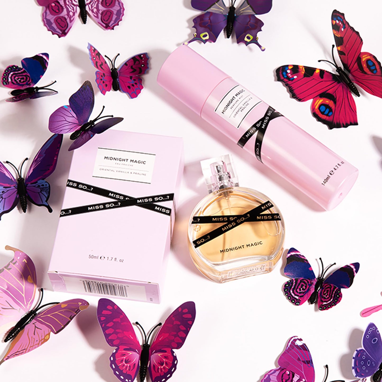 So…? Midnight Magic Perfume Mist - Fruity, Sweet, Vanilla Perfume for Women - Refreshing Body Spray for Women - Cruelty Free Body Mist - 4.7 oz - Medaid International