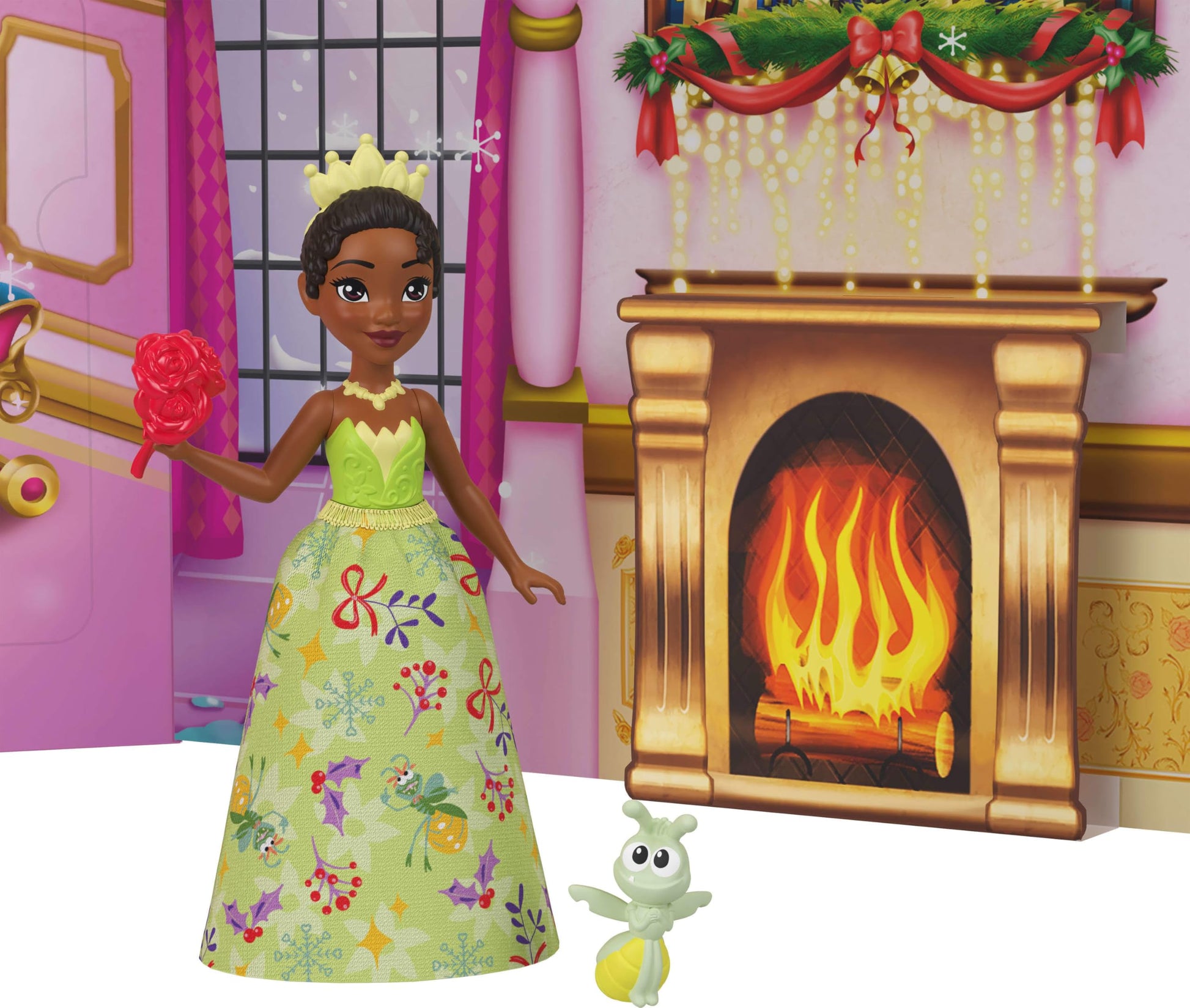 Mattel Disney Princess Doll Advent Calendar with 24 Days of Surprises, Including 3 Small Dolls, 3 Friends, 6 Fashions & 16 Accy Inspired by Movies (Amazon Exclusive) - Medaid International