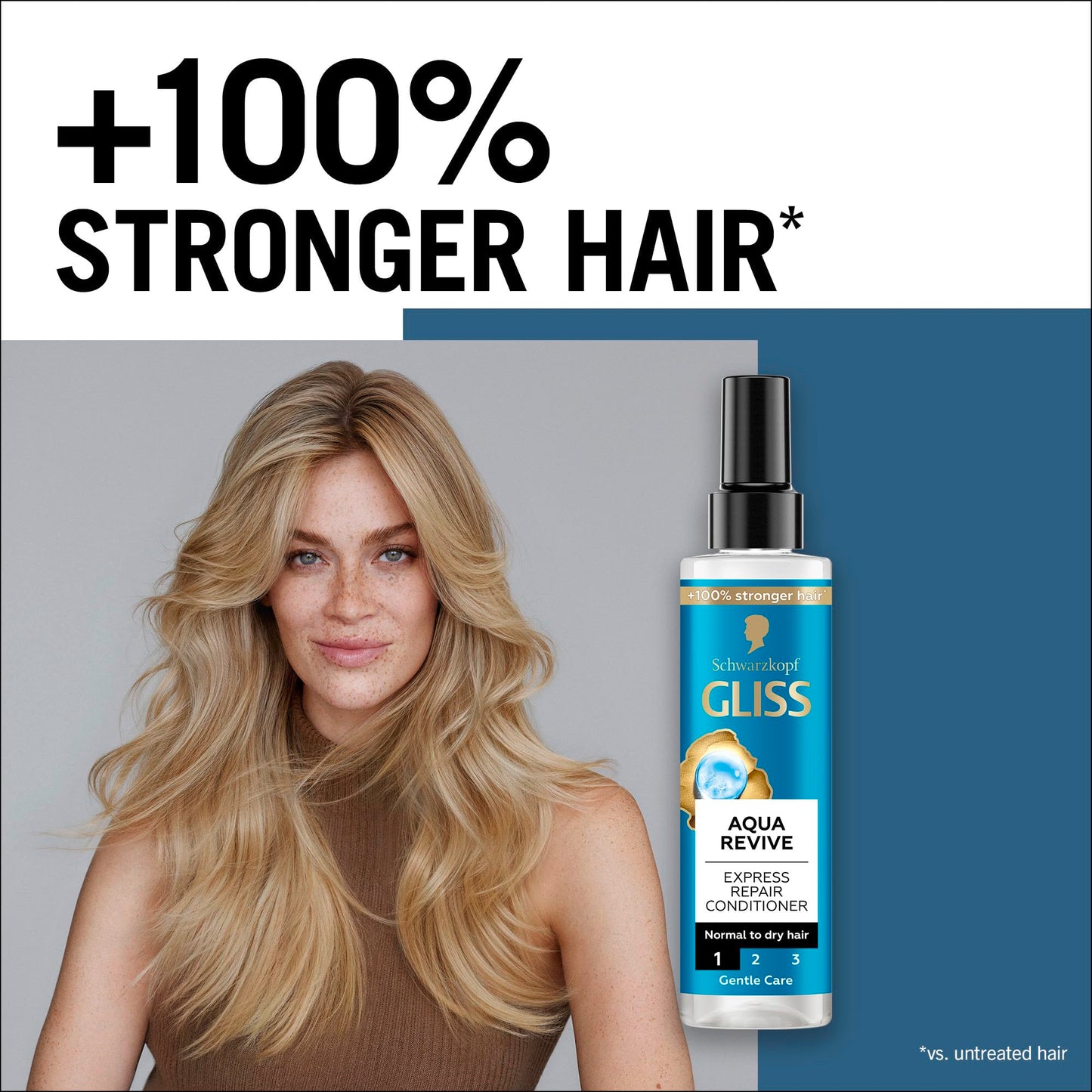 Schwarzkopf Gliss Hair Repair Aqua Revive Express Hair Conditioner 200ml