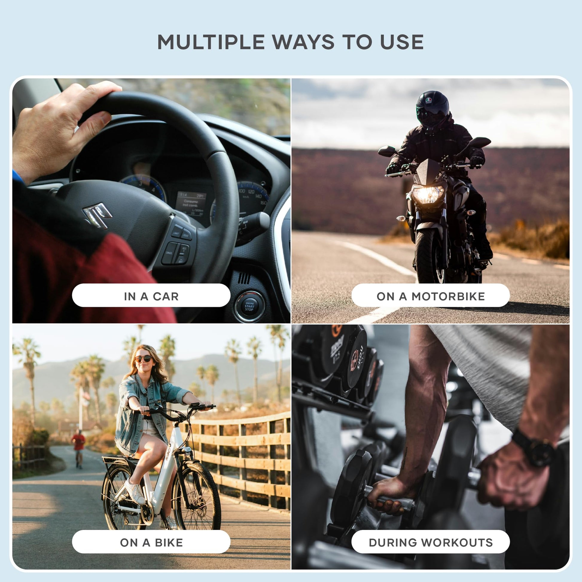 Satechi Bluetooth Media Button with Steering Wheel Mount, Wireless Music & Volume Control for iPhone, iPad, MacBook, Android, Car & Bike Audio Systems - Medaid International