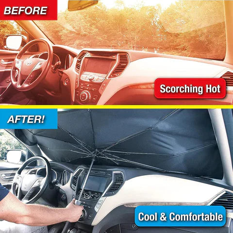 Foldable Sunshade Car Umbrella
