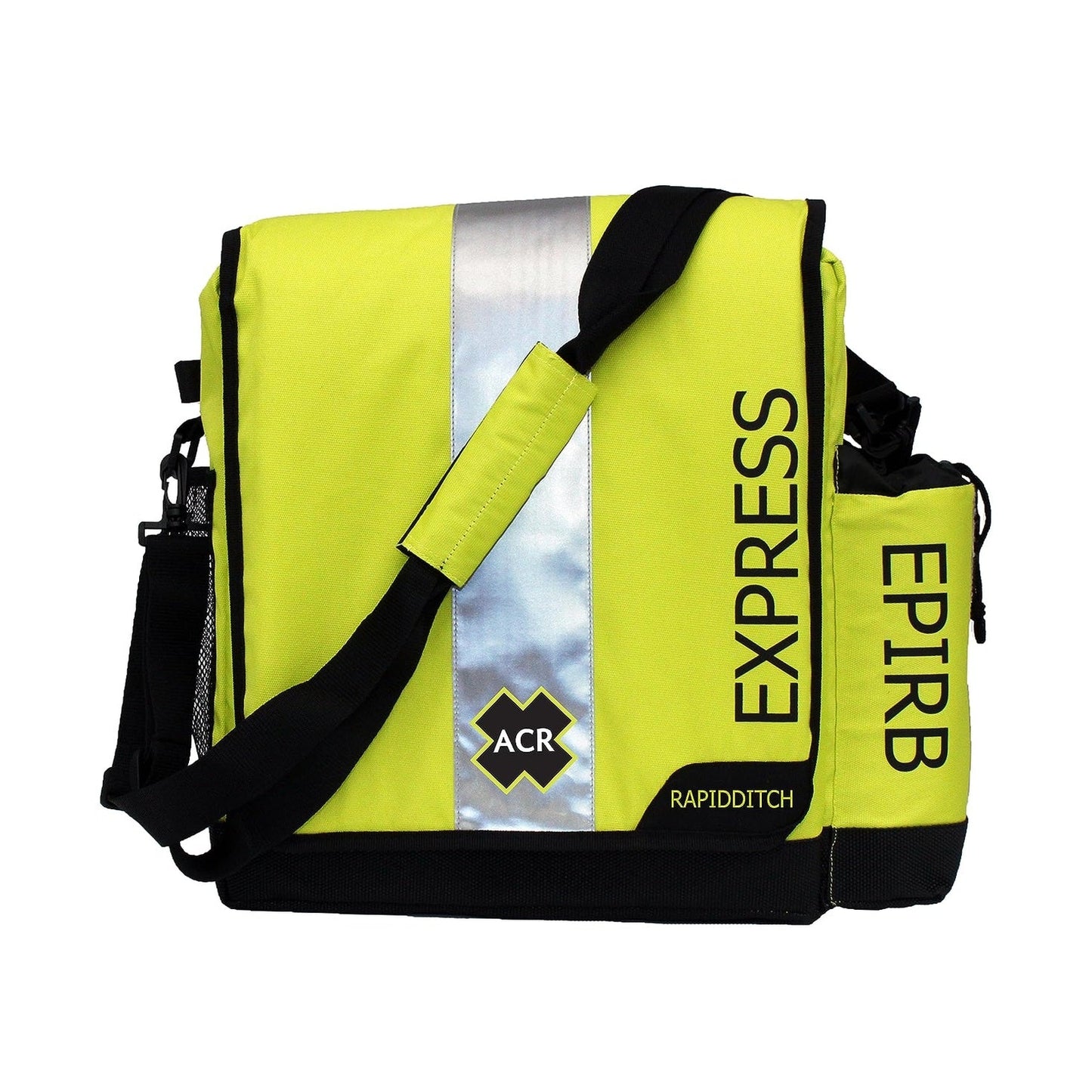 ACR GlobalFix V6 RLS EPIRB Survival Kit with ResQLink 410 RLS PLB, Ditchbag, and signaling Gear ensures Reliable Emergency Response, Providing Vital Safety and Rescue Tools.-2339.1