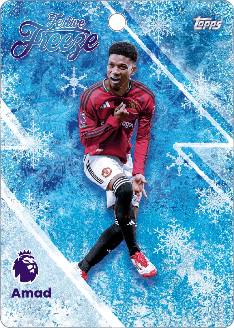 Topps Premier League 2026 - Debut Edition - Advent Calendar (96 Festive Parallel cards plus 24 Festive Freeze cards) - Medaid International