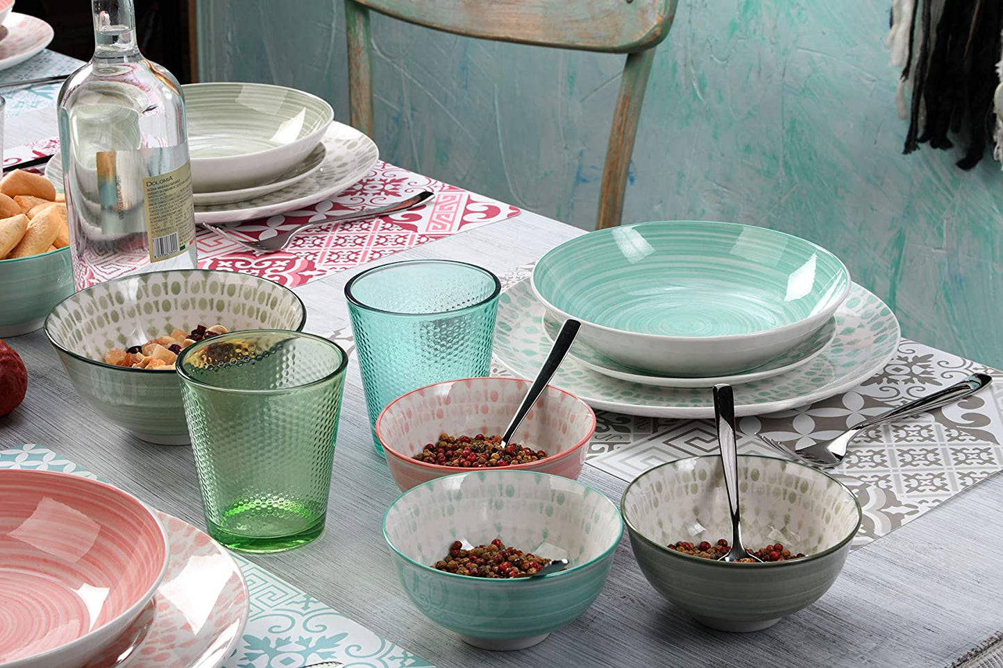 Tognana Metropol Gipsy Soft Dinner Set 18pcs