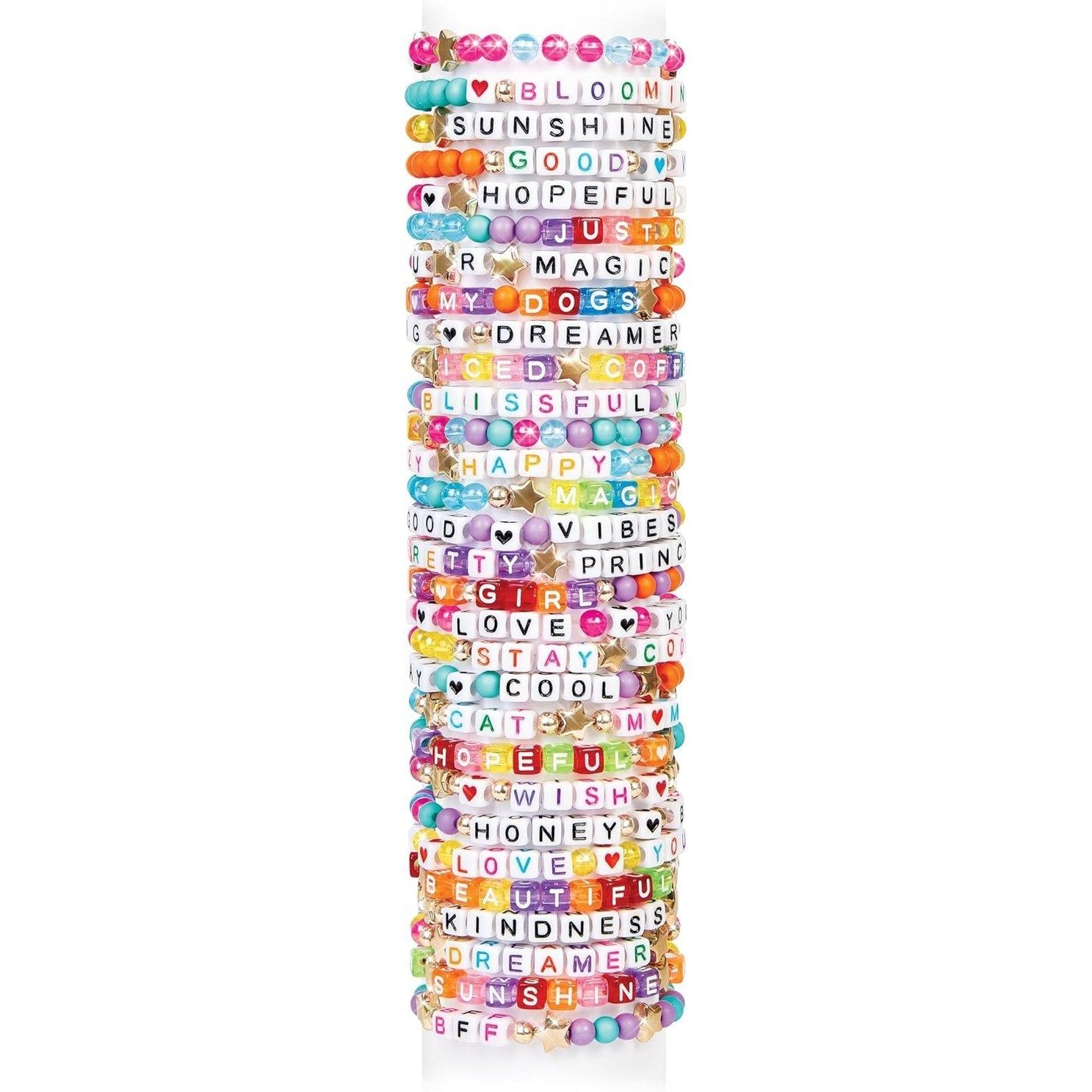 Alphabet Bead Bracelet Set - 1008pc DIY Jewelry Kit - Medaid International