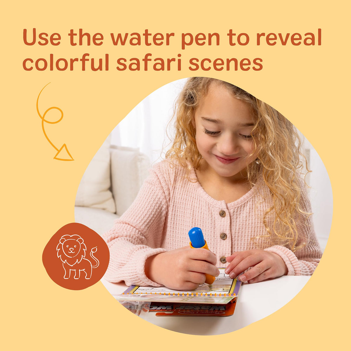 Melissa & Doug Melissa And Doug Water Wow - Safari Water Reveal Pad