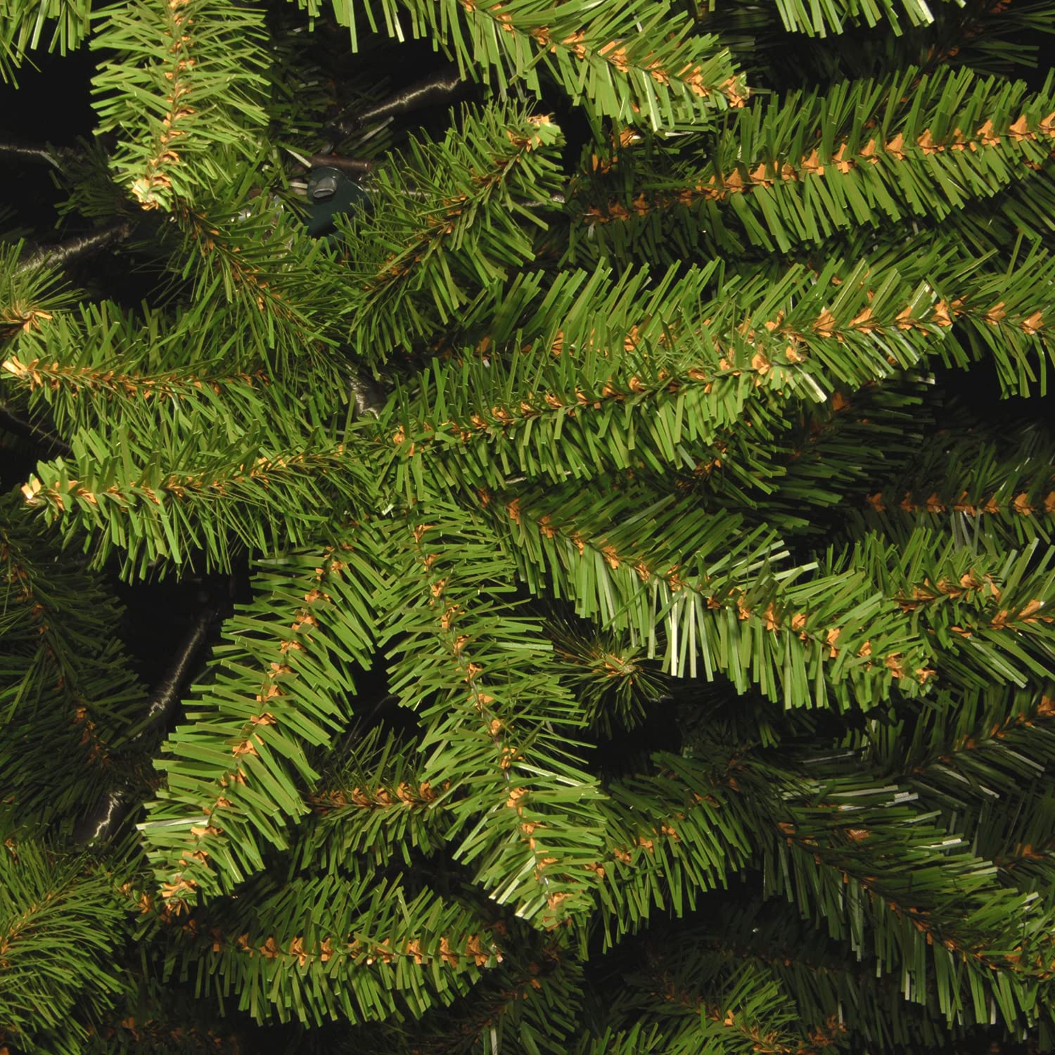National Tree Company 6 ft Unlit Kingswood Fir Slim Artificial Christmas Tree, 629 Tips, Includes Stand, Green - Medaid International