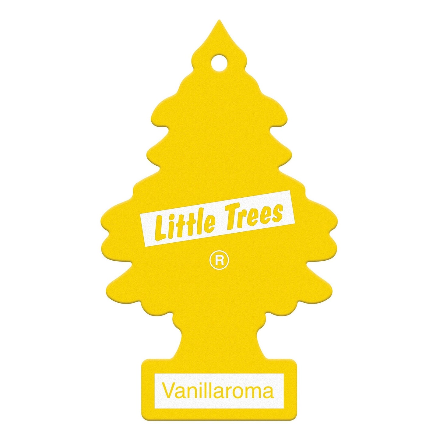 LITTLE TREES Car Air Freshener | Hanging Paper Tree for Home or Car | Vanillaroma | Single Tree per Package - Medaid International