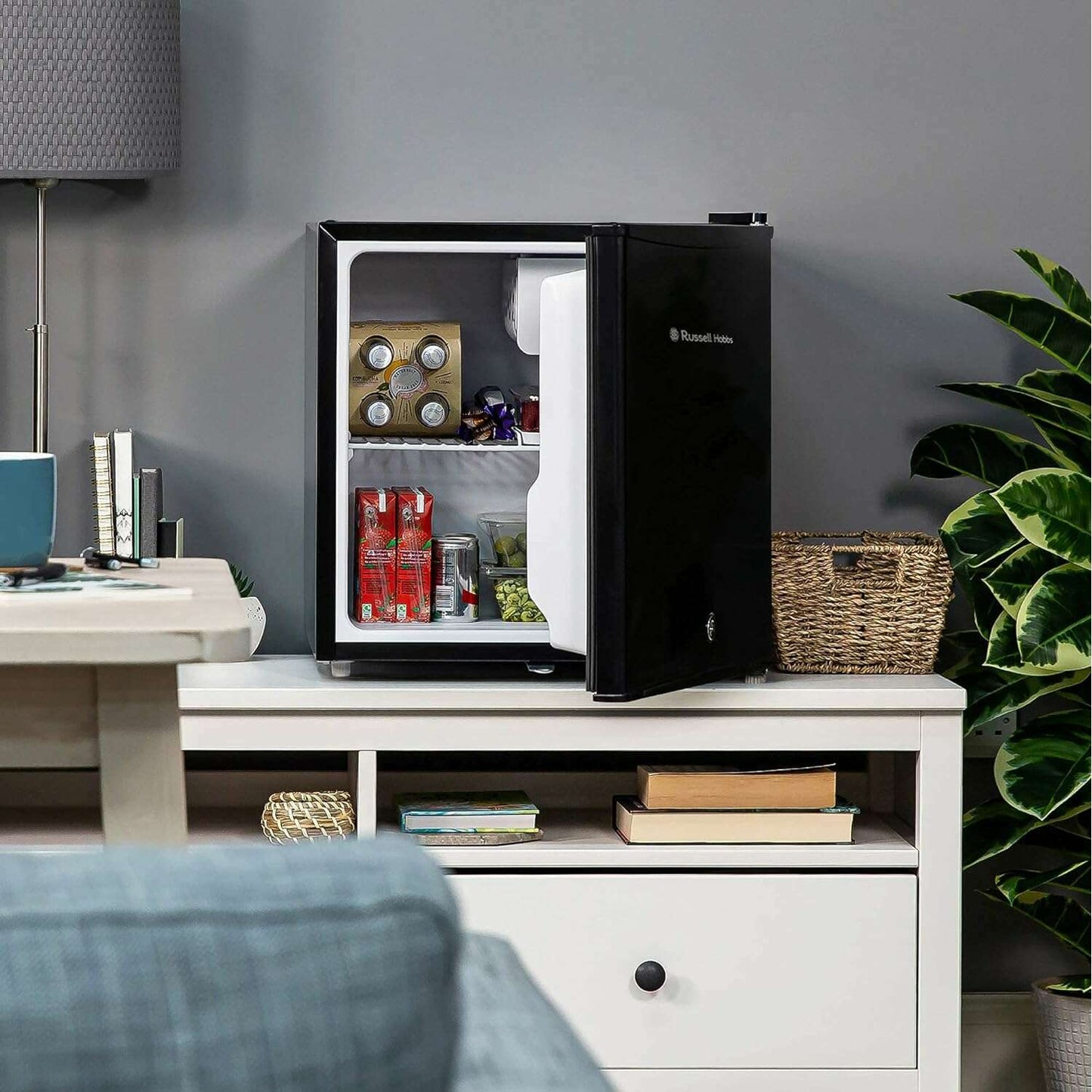 Table Top Mini Fridge in Black - Medaid International