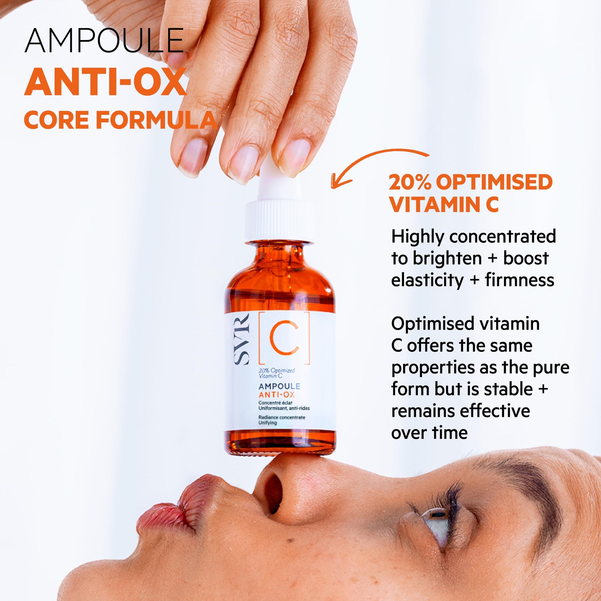 SVR Vitamin C Brightening Face Serum With 20% Optimized Vitamin C For Fine Lines, Uneven Skin Tone & Dull Skin. Improves Radiance & Firmness, 1 Fl.oz. - Medaid International