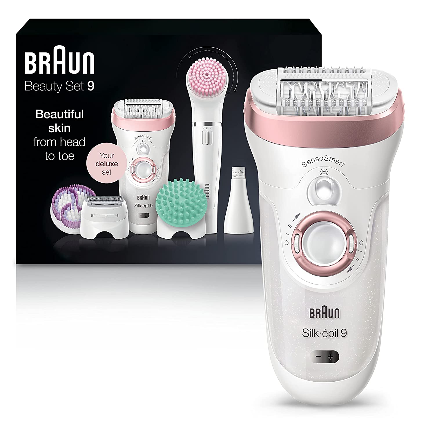 Epilator, Silk·épil 9, Beauty Set SES 9-985